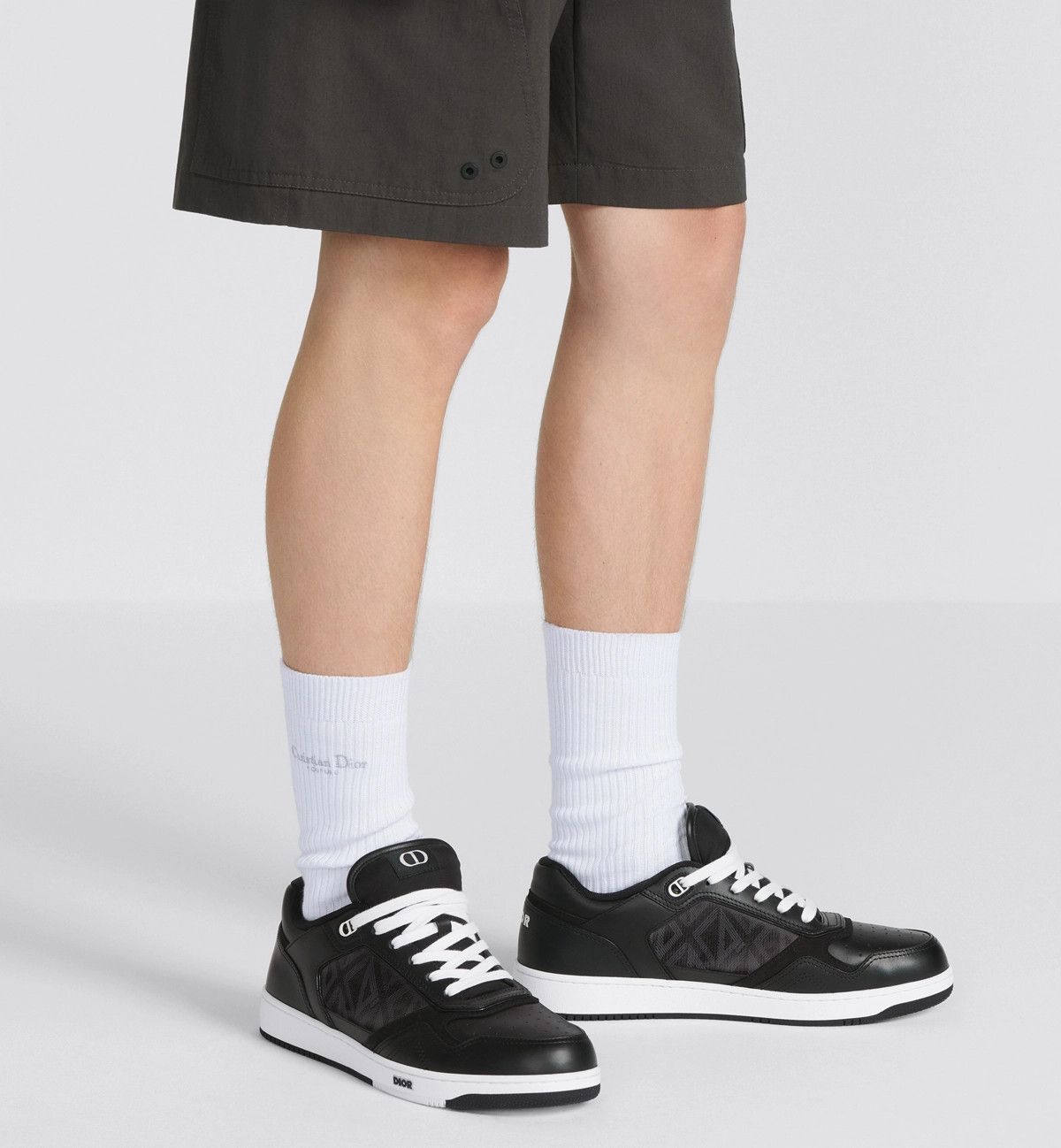 Dior o1bcso1str0126 B27 Uptown Low-Top Sneaker in Black Size US 12 / EU 45 - 5 Thumbnail