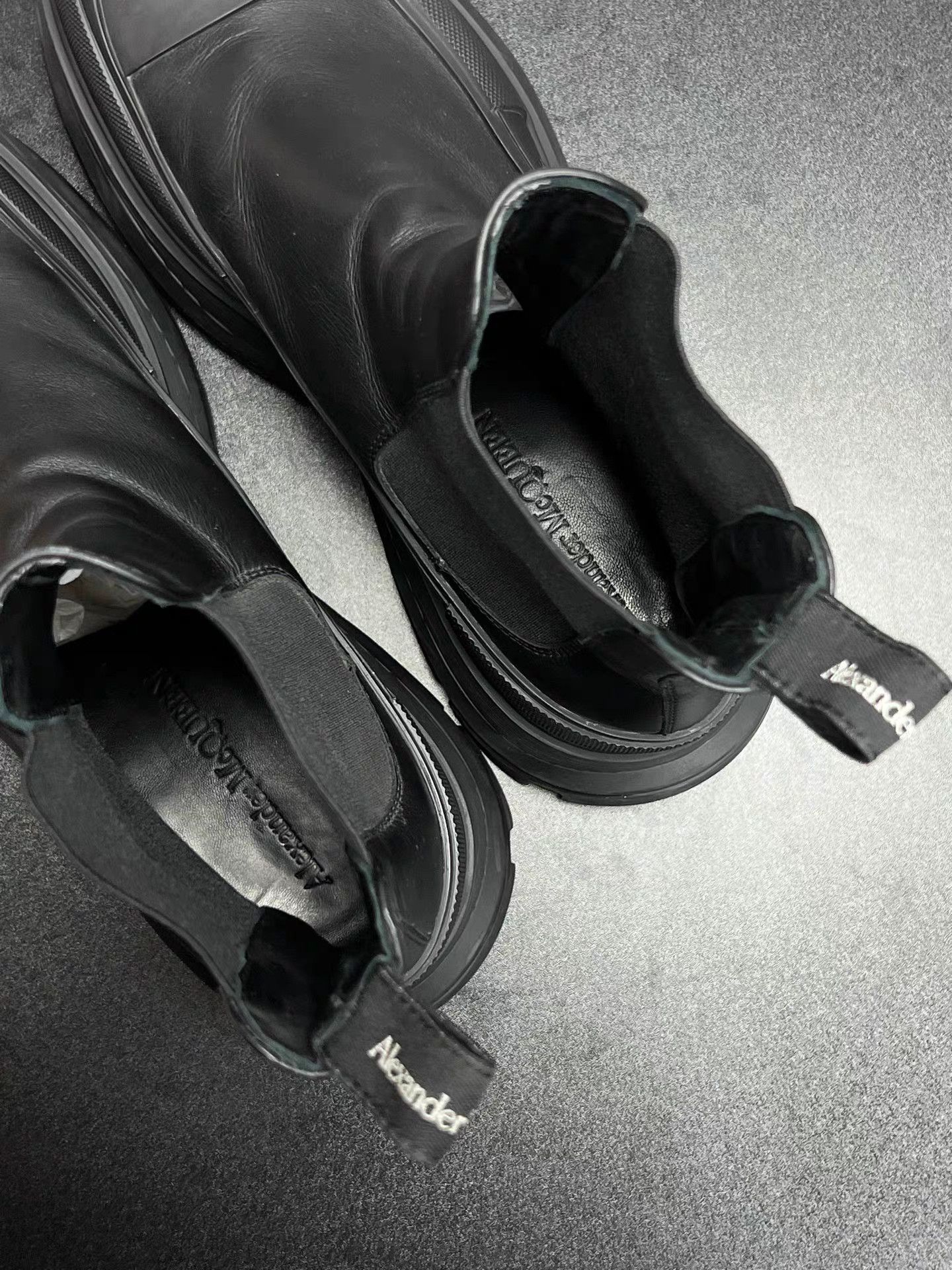 MCQ MCQ Alexander McQueen High Top Chelsea Boots K15 Size US 11 / EU 44 - 4 Thumbnail
