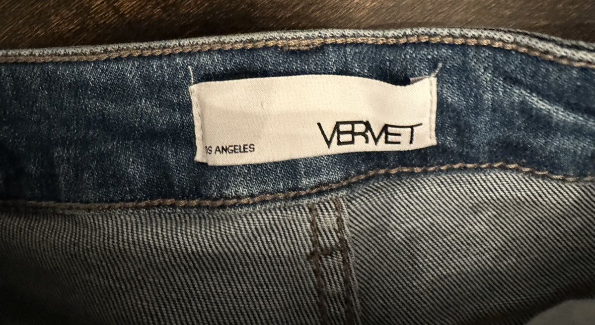 Other Vervet High Rise Straight Distressed Jeans Women’s Size 24 Size 24" / US 00 / IT 34 - 6 Thumbnail