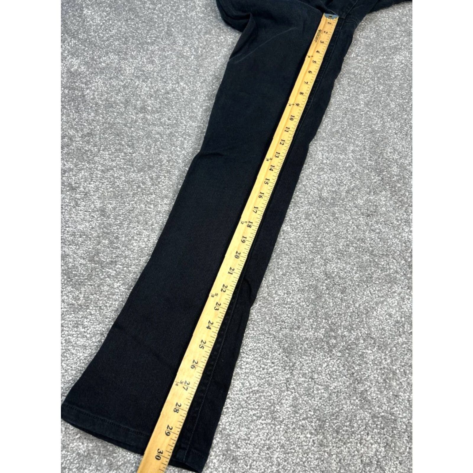 Ralph Lauren Lauren Ralph Lauren Jeans Women 8 Black Denim Cotton Mid Rise Straight Leg 30x30 Size 30" / US 8 / IT 44 - 5 Thumbnail