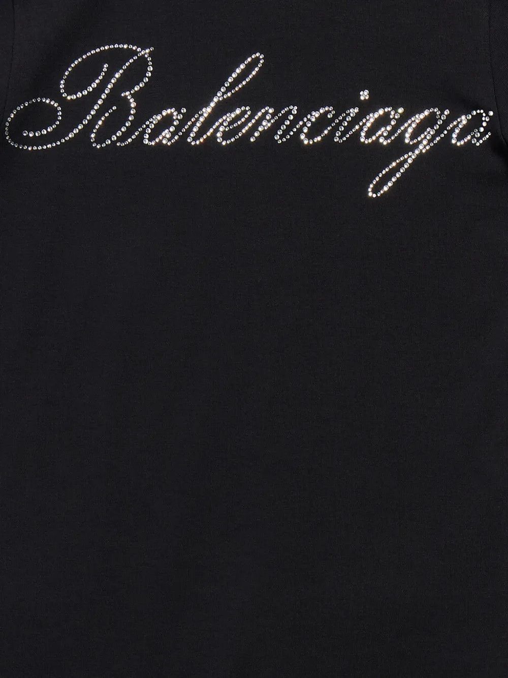 Balenciaga o1srvl11e1025 Handwritten T-Shirt Fitted in Black Size M / US 6-8 / IT 42-44 - 5 Thumbnail