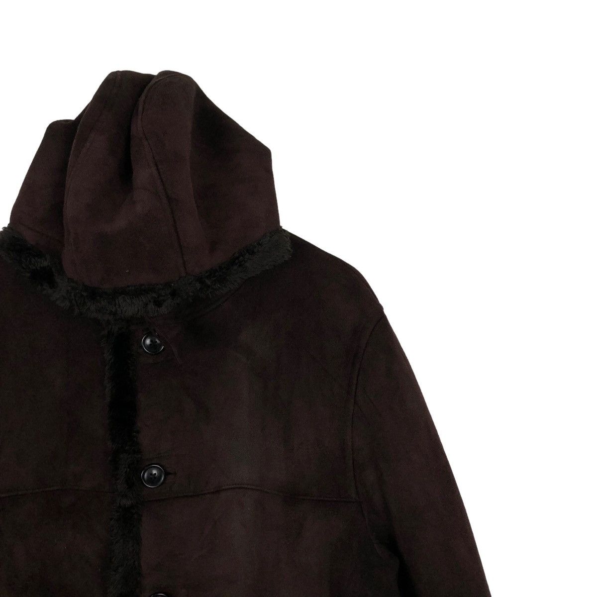 Japanese Brand VINTAGE LONG JACKET MOLESKIN PPFM JAPAN PUNK ISSEY MIYAKE Size US M / EU 48-50 / 2 - 5 Thumbnail