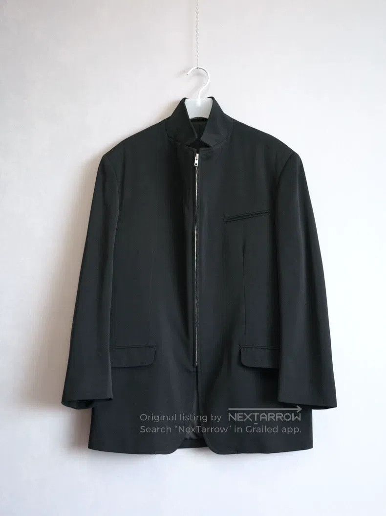 Yohji Yamamoto YOHJI YAMAMOTO Leather buckle zipper jacket Size US L / EU 52-54 / 3 - 1 Thumbnail