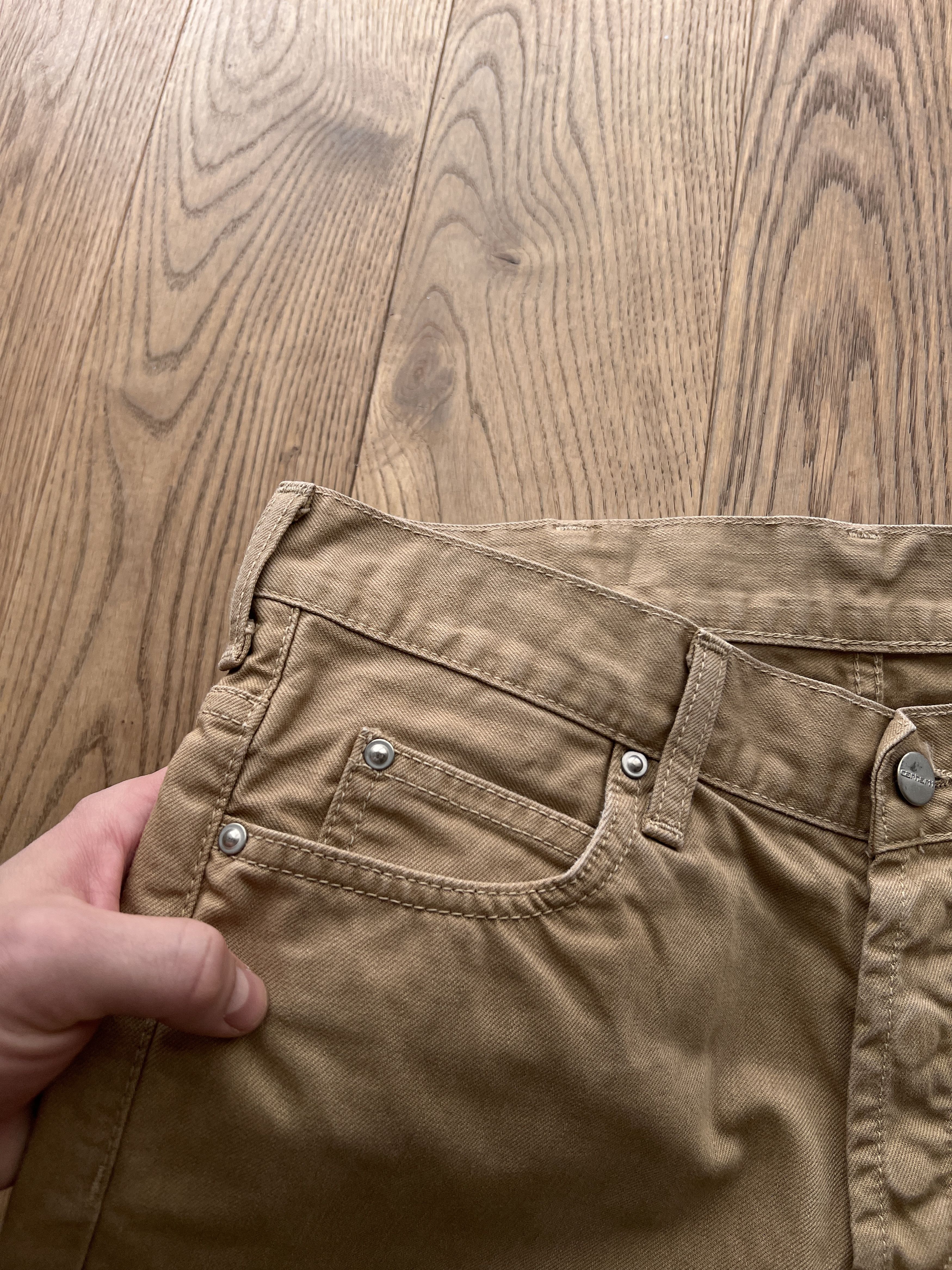 Carhartt Wip Carhartt WIP Texas pant II denim jeans vintage slim fit y2k Size US 29 - 12 Thumbnail