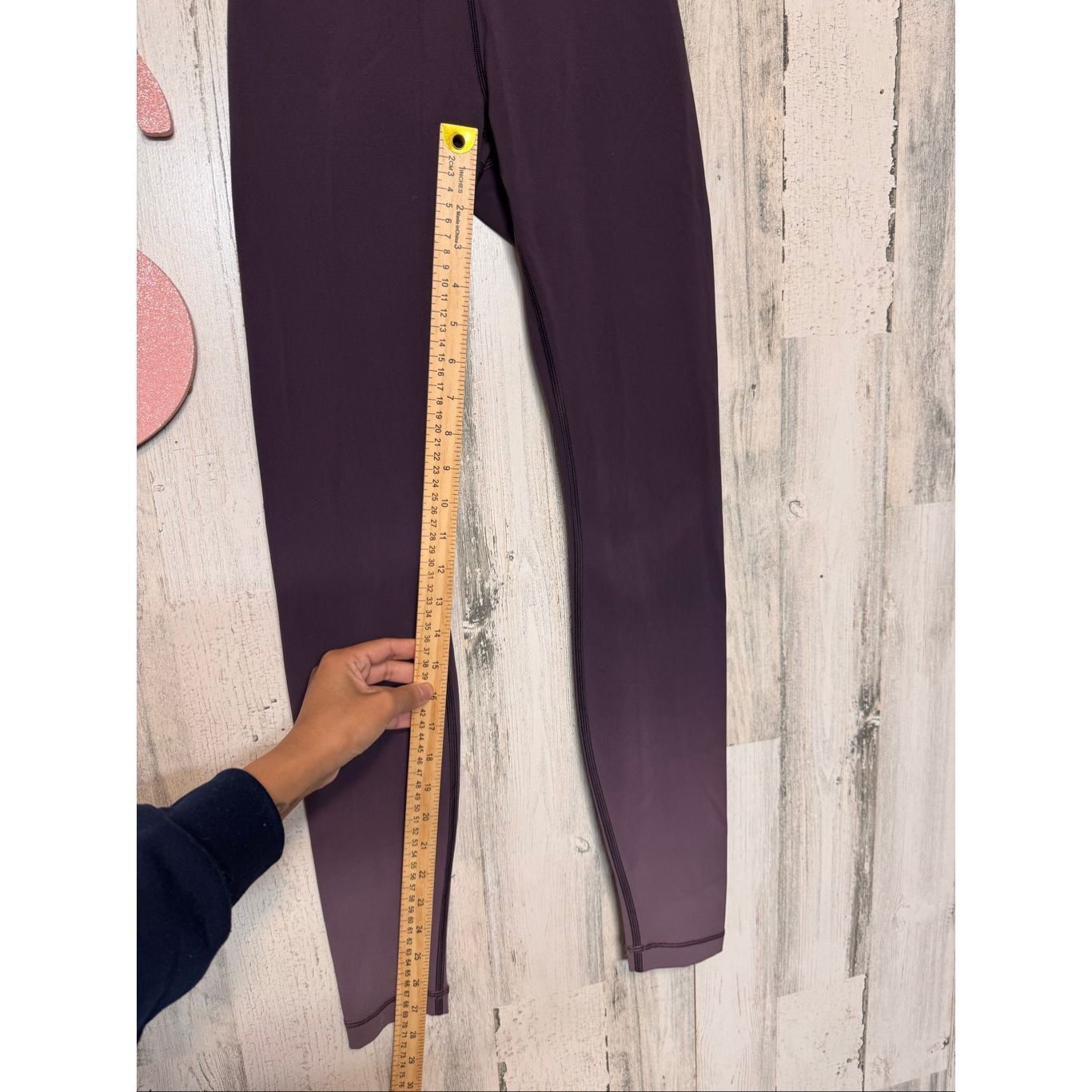 Lululemon Lululemon Align High-Rise Ombre Leggings Purple Gradient Siz Size 26" / US 2 / IT 38 - 12 Thumbnail