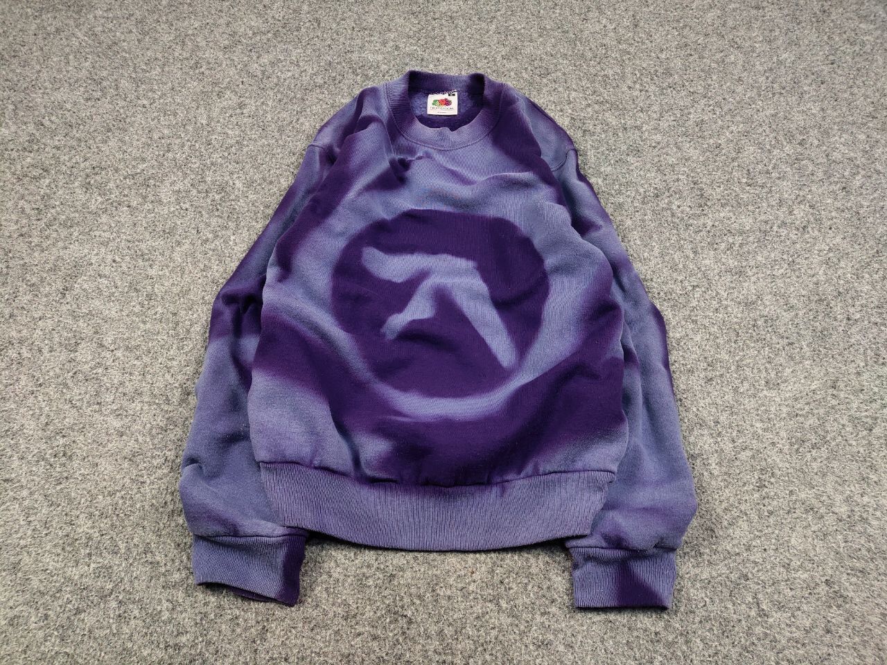 Vintage Vintage 90's Aphex Twin Logo Sun Faded Boxy Blank Sweatshirt Size US S / EU 44-46 / 1 - 2 Thumbnail