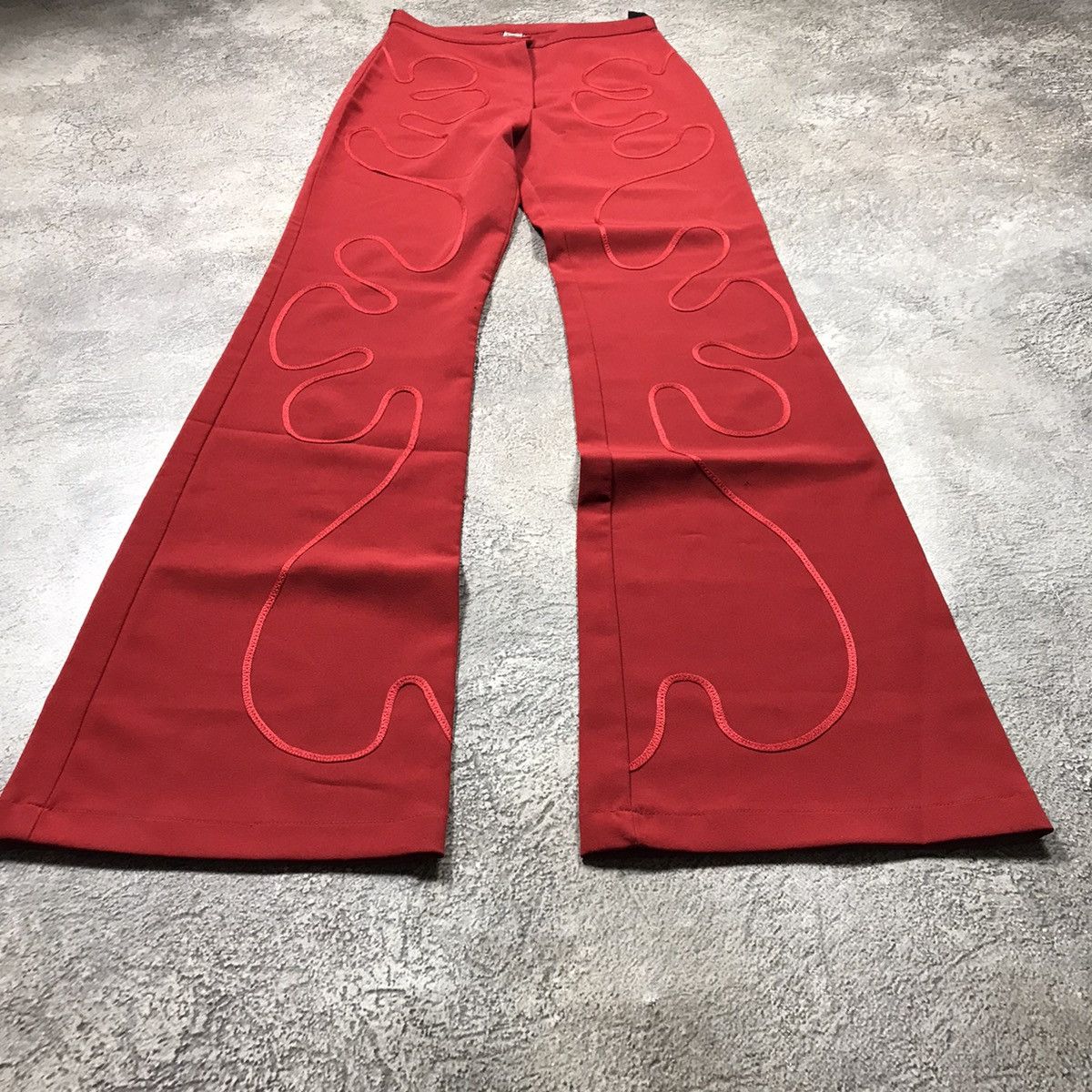 Vintage Vintage 90s Japan Flared Parachute Sweatpants Streetwear 27 Size 27" / US 4 / IT 40 - 1 Thumbnail