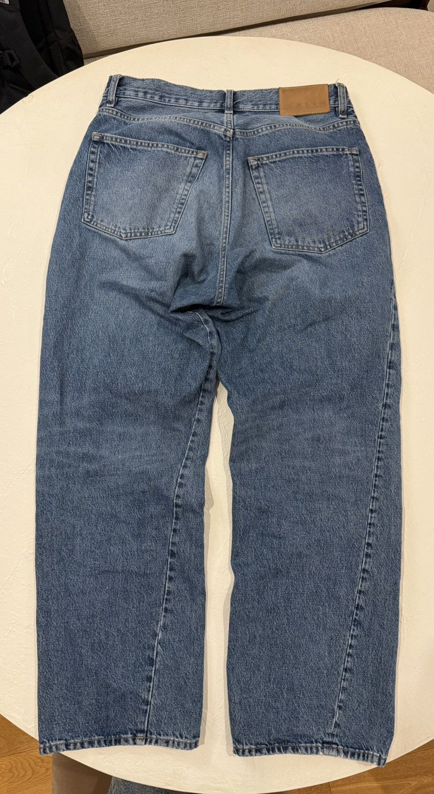 Sunflower Sunflower Wide Twist Denim - Mid Blue Size US 33 - 2 Thumbnail