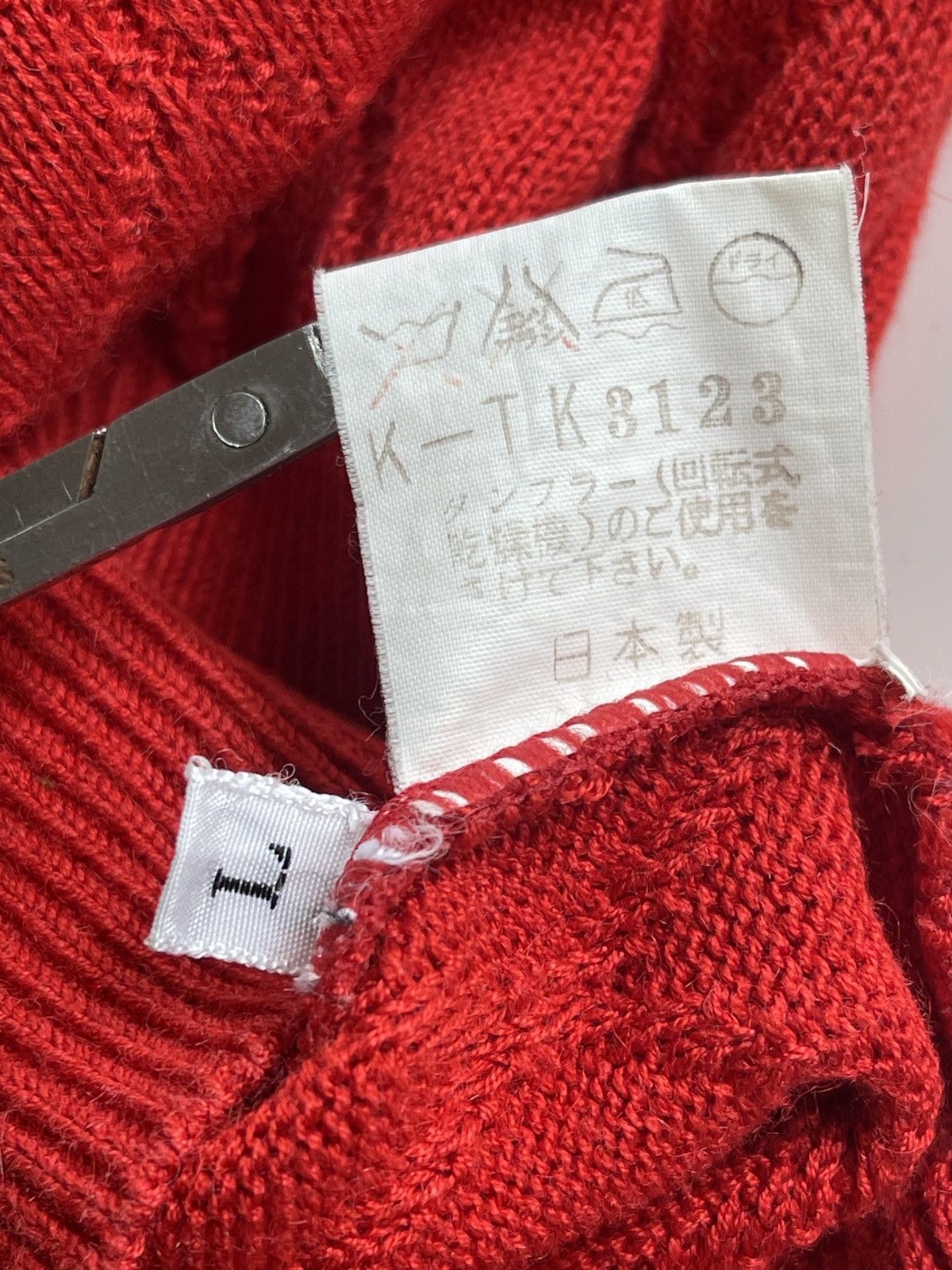 Vintage Vintage St.Torosa Genova Wolf Embroidery Jumper Knitted Size US L / EU 52-54 / 3 - 8 Thumbnail