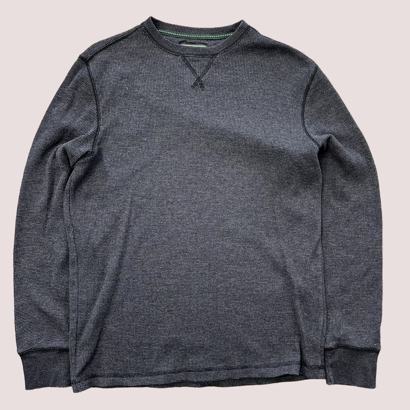 Vintage G.H. Bass & Co. Long Sleeve Thermal Shirt Mens S Navy Blue Crewneck Size US S / EU 44-46 / 1 - 1 Thumbnail