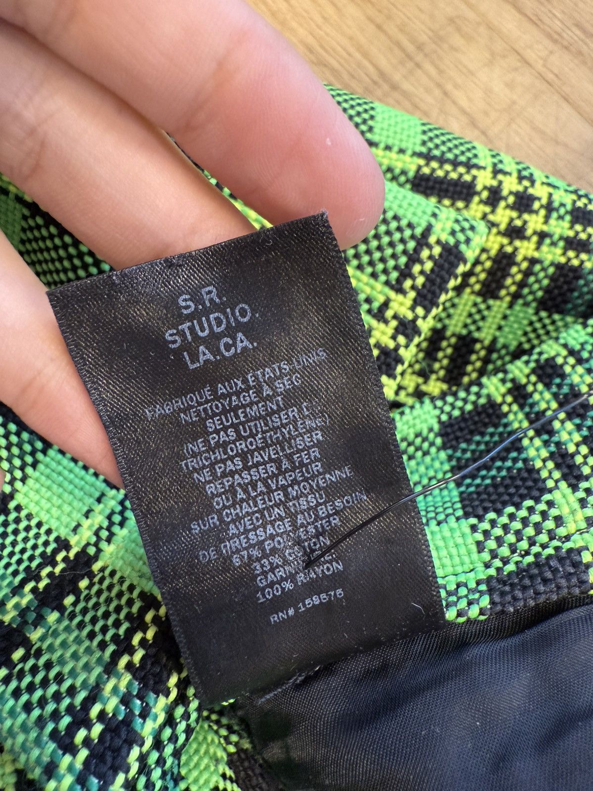 Sterling Ruby Sterling Ruby Green Weave Pants Size US 30 / EU 46 - 5 Thumbnail