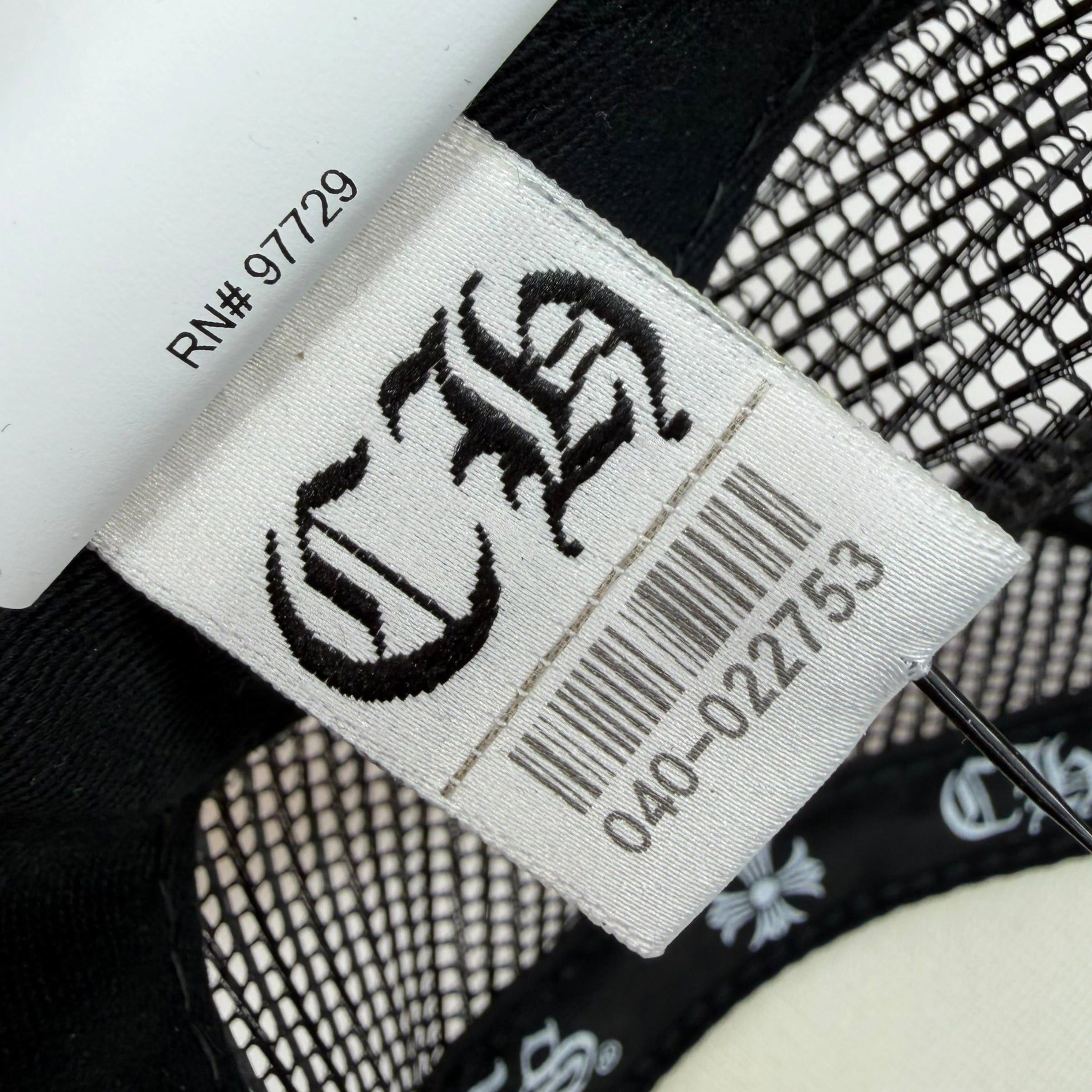 Chrome Hearts Chrome Hearts Fuck Hollywood Trucker Hat White Size ONE SIZE - 3 Thumbnail