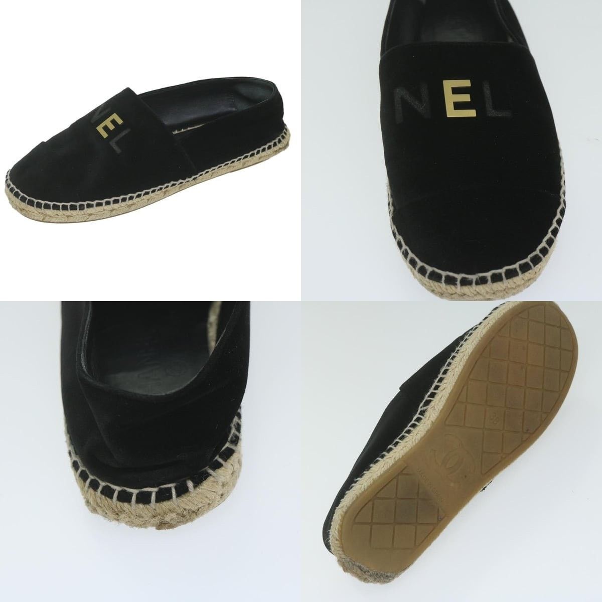 Chanel Chanel Velour 38 Shoes Size US 7.5 / IT 37.5 - 3 Thumbnail