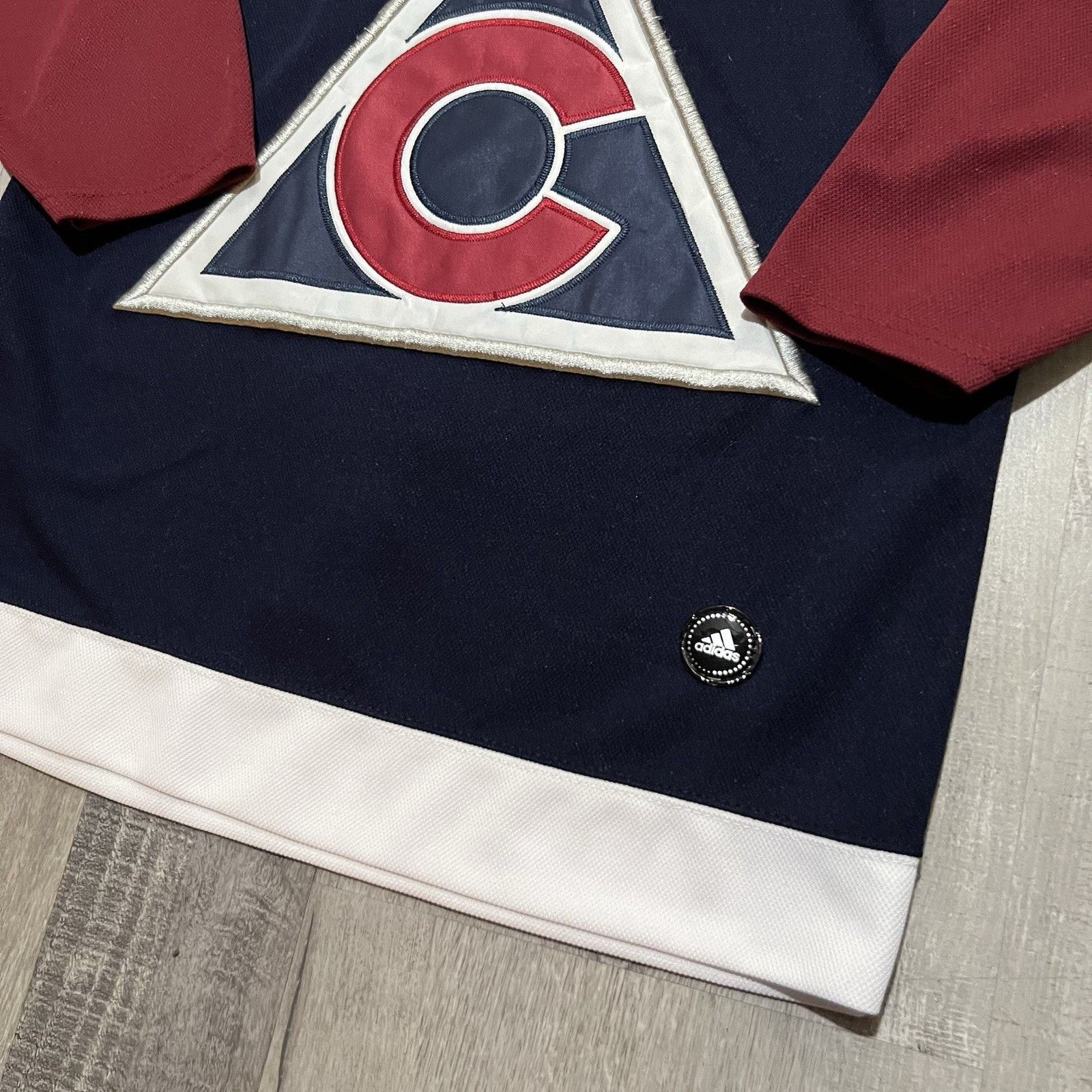 Adidas Colorado Avalanche Adidas Boulder Strong Hockey Jersey 2XL Size XXL / US 16-18 / IT 52-54 - 3 Thumbnail