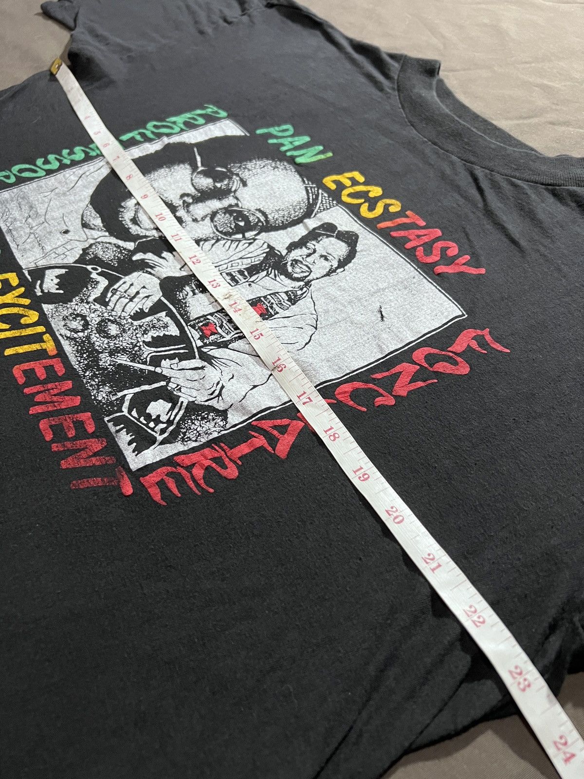 Rap Tees Rare Vintage 90s Ken Professor Philmore Steel Pan Percussion Size US XL / EU 56 / 4 - 11 Thumbnail