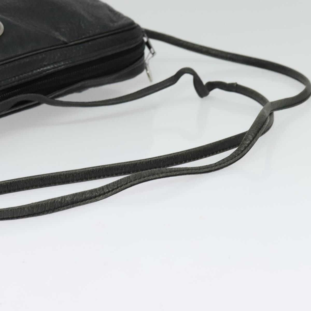 Dior DIOR Shoulder Bag Leather Black Silver Size ONE SIZE - 7 Thumbnail