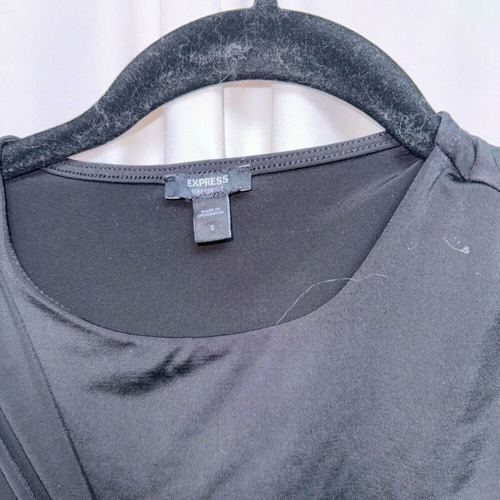 Express Express Black Knot Front High Neck Blouse | Sz S Size S / US 4 / IT 40 - 3 Thumbnail