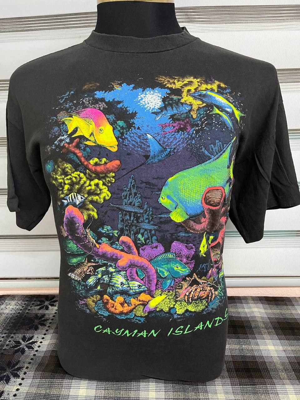 Vintage Vintage 90s Art Cayman Island Size US L / EU 52-54 / 3 - 1 Thumbnail