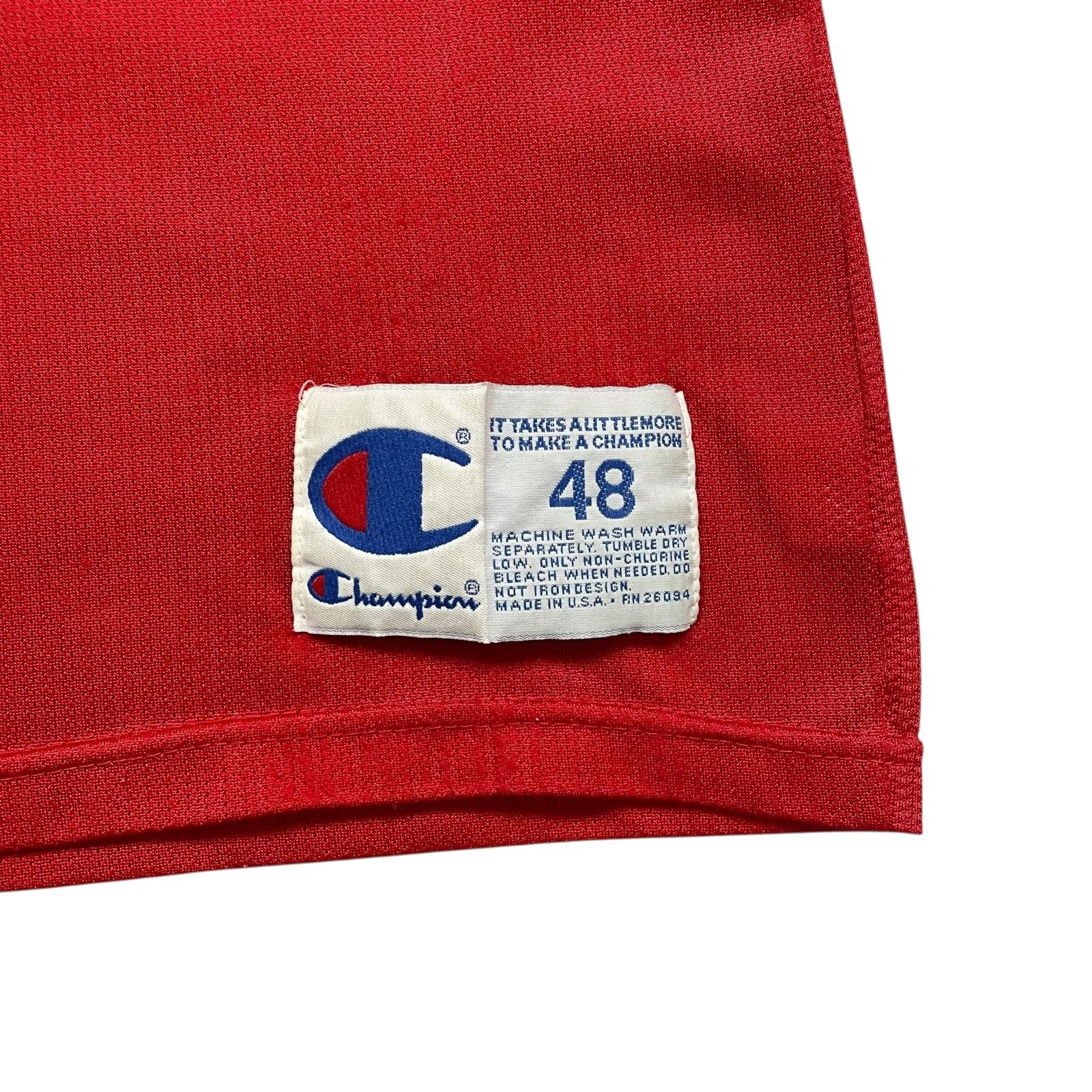 NBA VTG 90s CHICAGO BULLS MICHAEL JORDAN #23 CHAMPION JERSEY 48 Size US XL / EU 56 / 4 - 5 Thumbnail