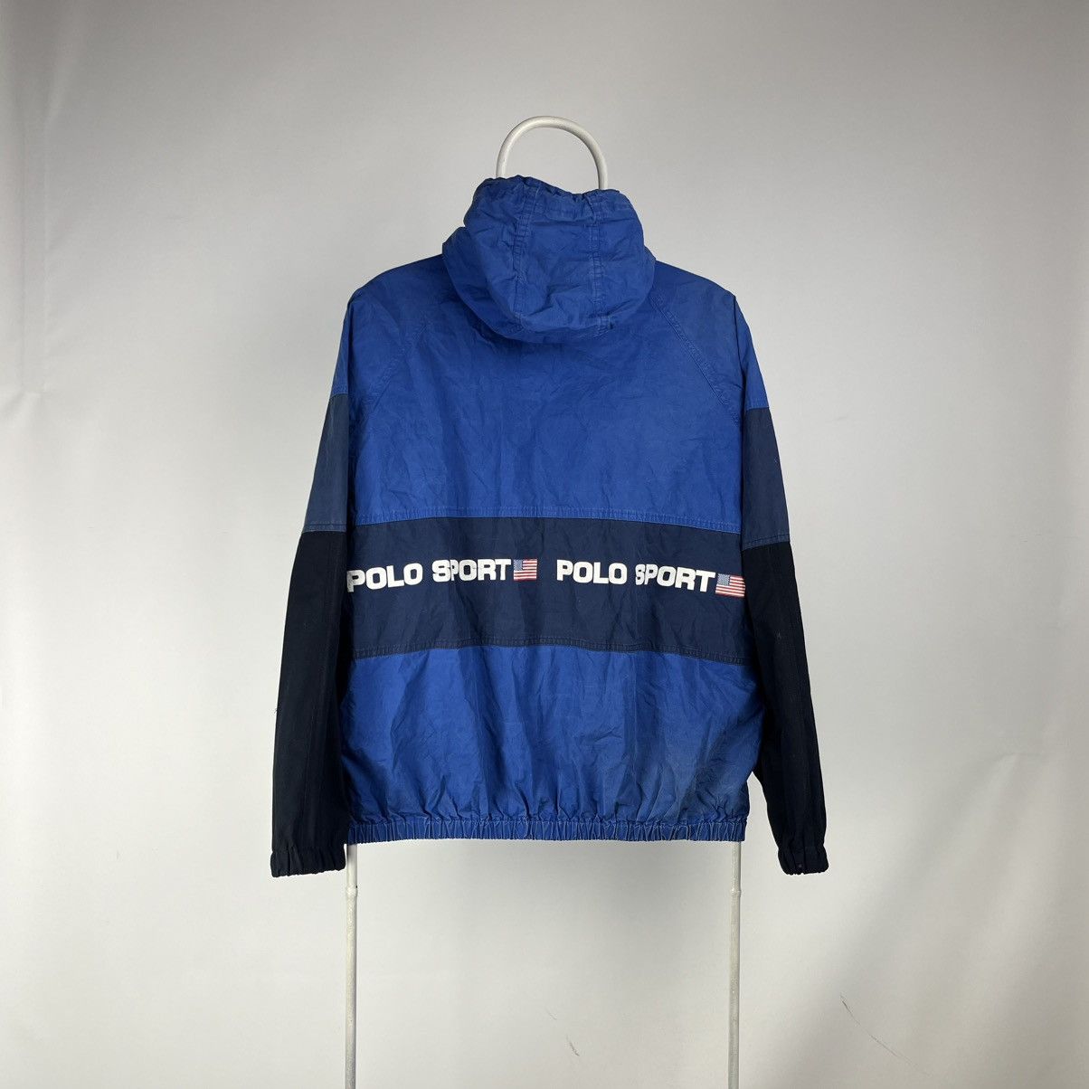 Polo Ralph Lauren Vintage 90s Ralph Lauren Polo Sport Men’s Jacket Windbreaker Size US M / EU 48-50 / 2 - 2 Thumbnail