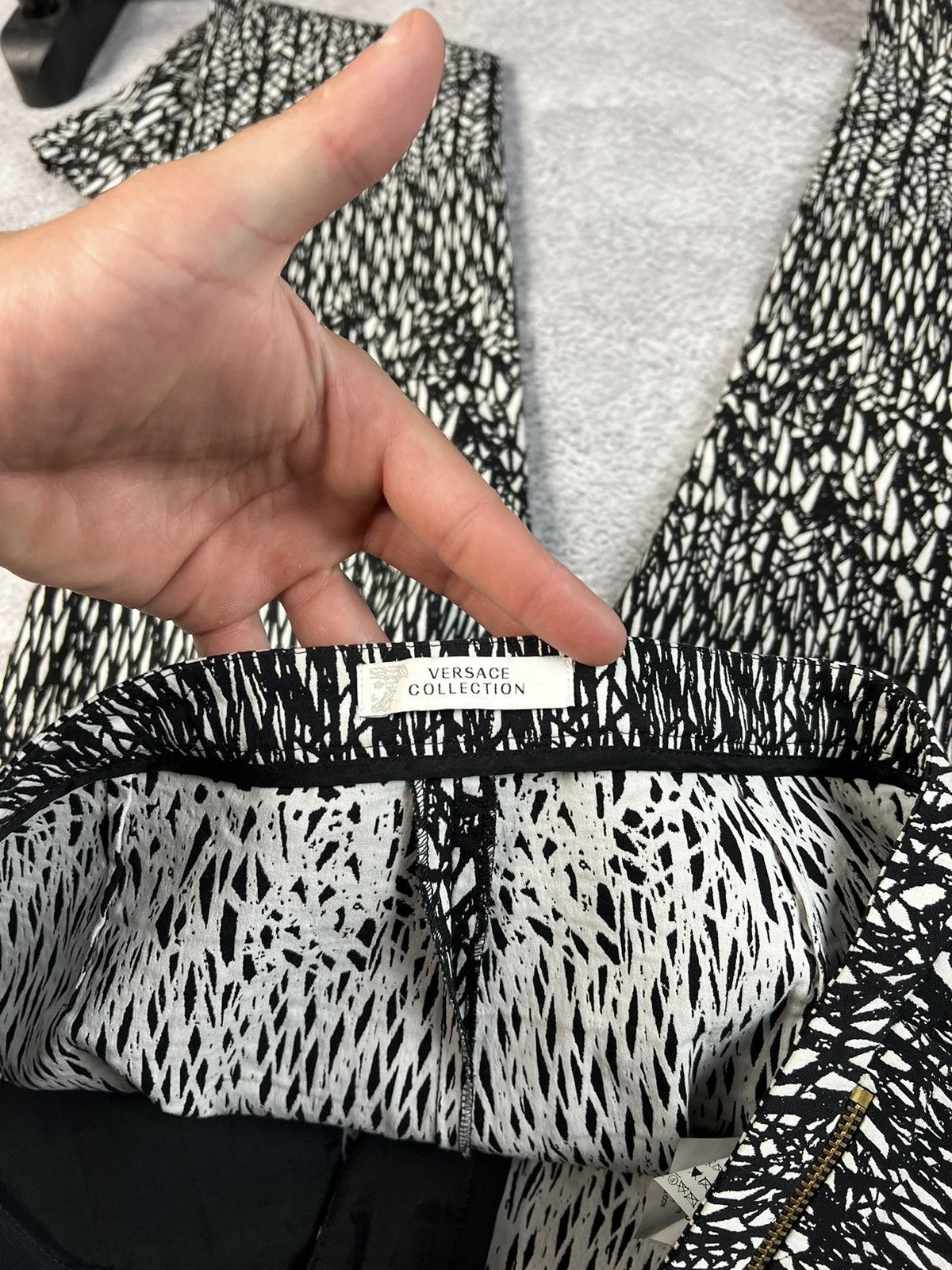 Versace Gianni Versace multicolour luxury pants Size 28" / US 6 / IT 42 - 10 Thumbnail