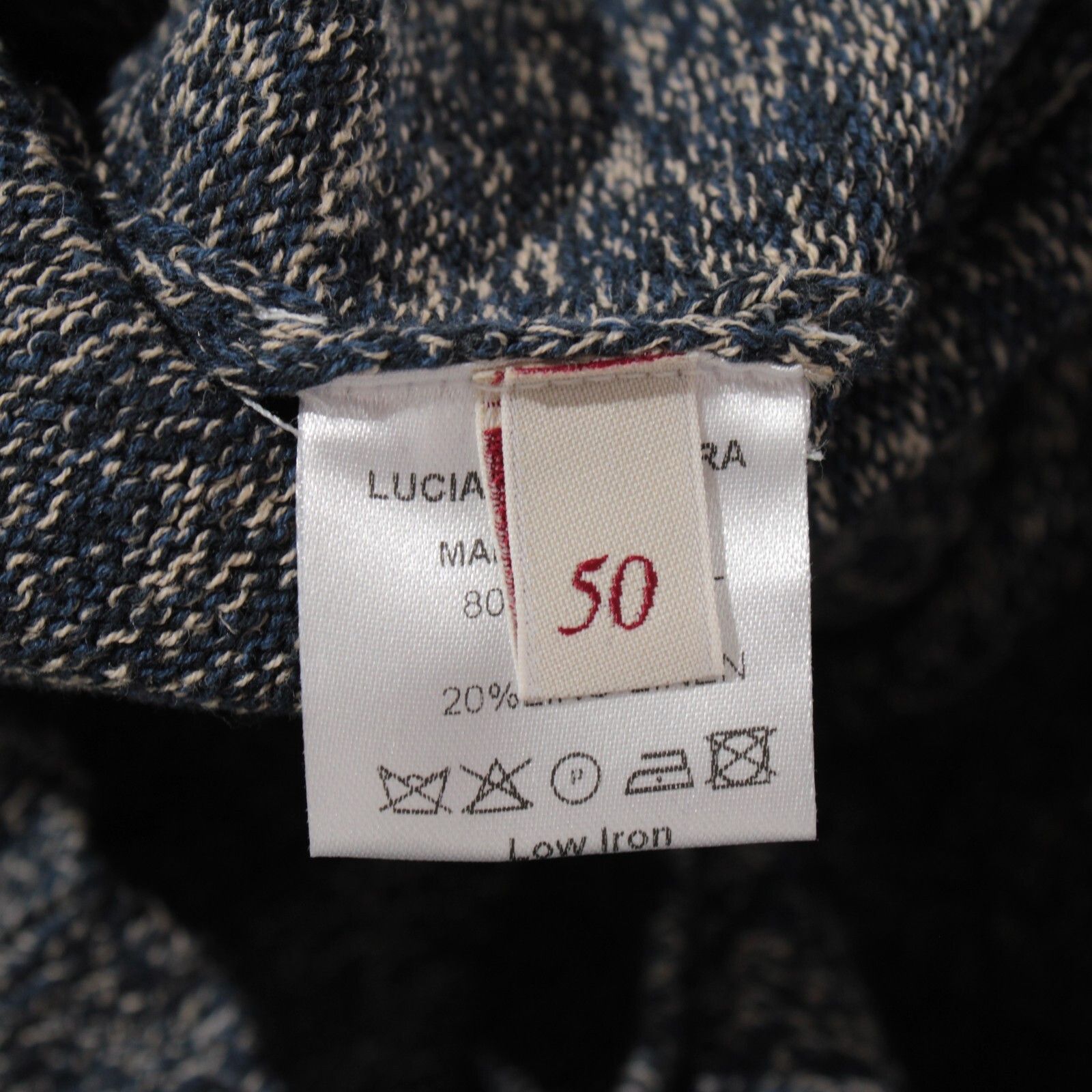 Luciano Barbera Luciano Barbera Sweater Size US M in Blue Size US M / EU 48-50 / 2 - 9 Thumbnail