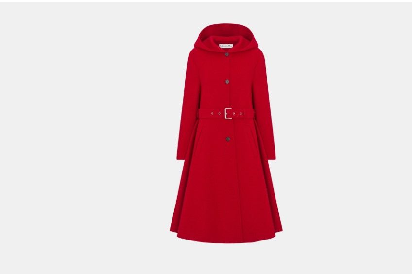 o1w1db10325 410M65 Coat in Red