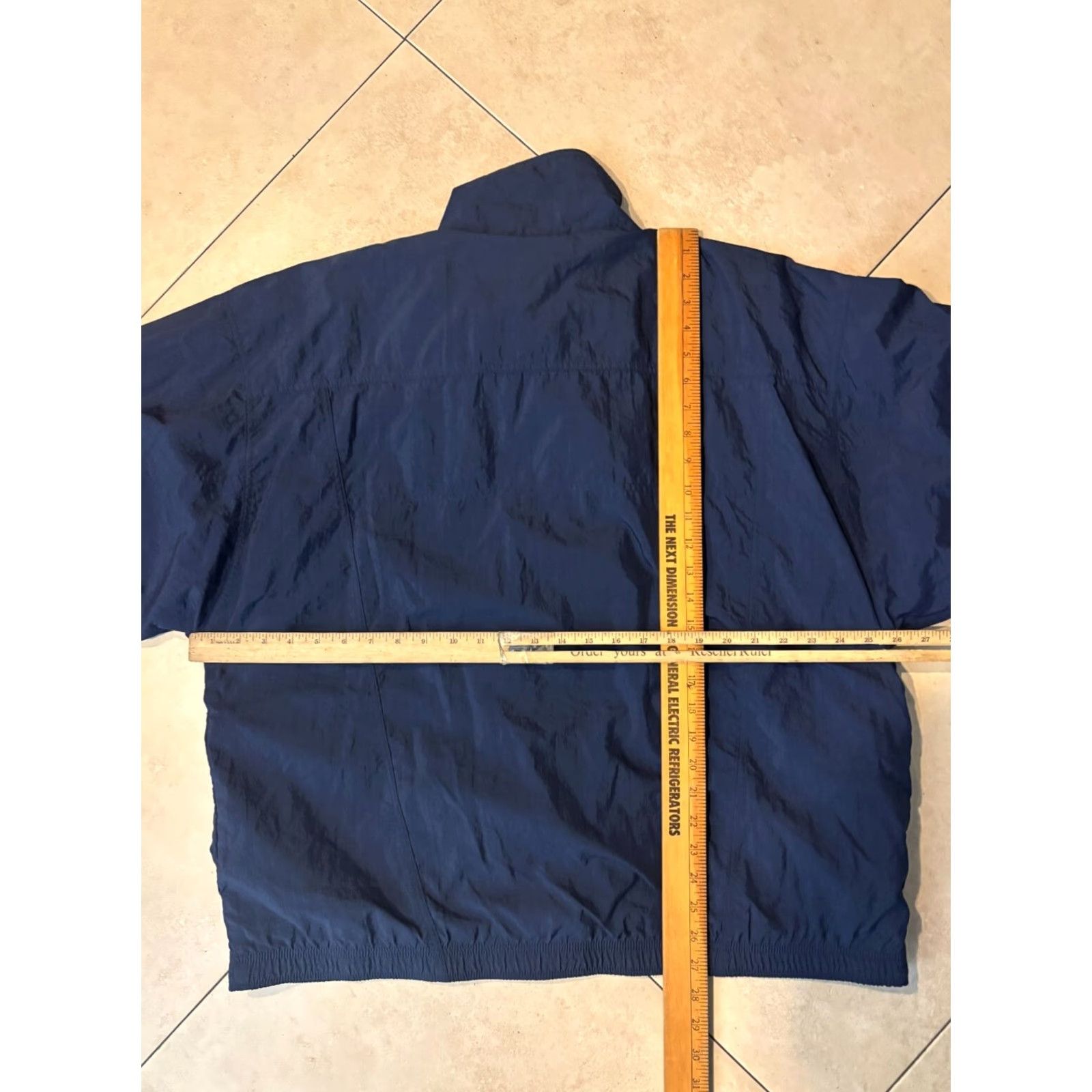 Nike Nike Windbreaker Jacket Men's L Full Zip Breathable Lined 90s Athleisure Sports Nike Air Dri-Fit Pattern Solid Blue Long Sleeve Jacket Size US L / EU 52-54 / 3 - 8 Thumbnail