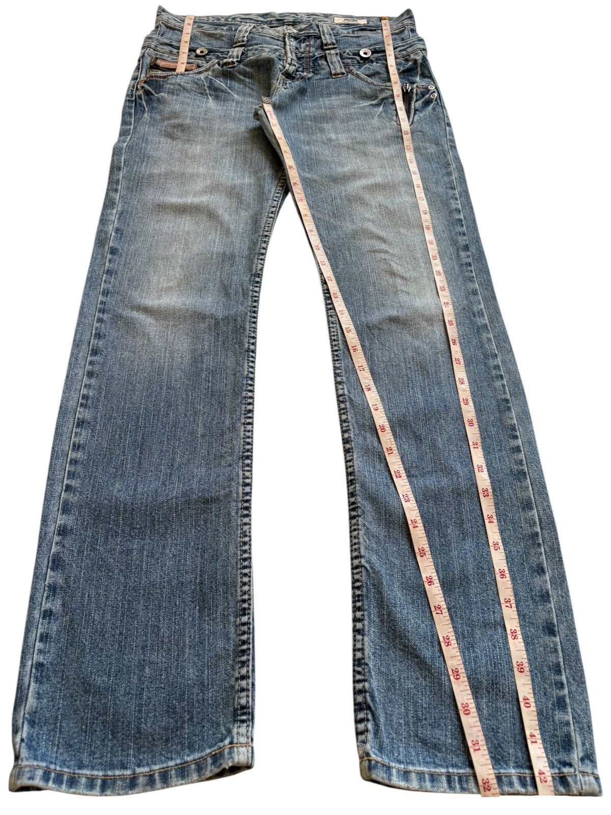 Japanese Brand Vintage Japanese Brand Double Waist Bush Pant Jeans Size US 32 / EU 48 - 15 Thumbnail