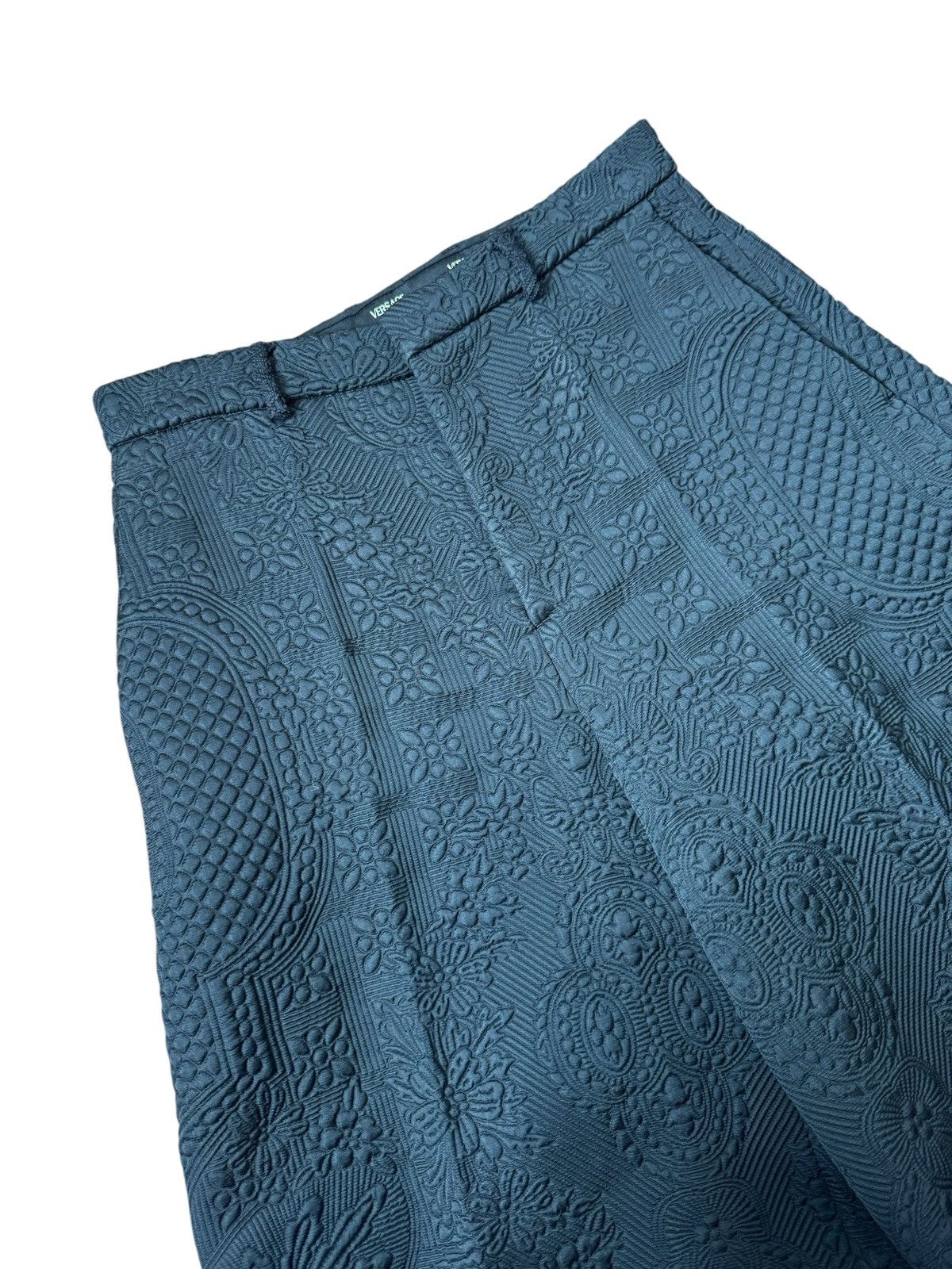 Versace Versace Black Jacquard Shorts SS24 Size US 34 / EU 50 - 4 Thumbnail