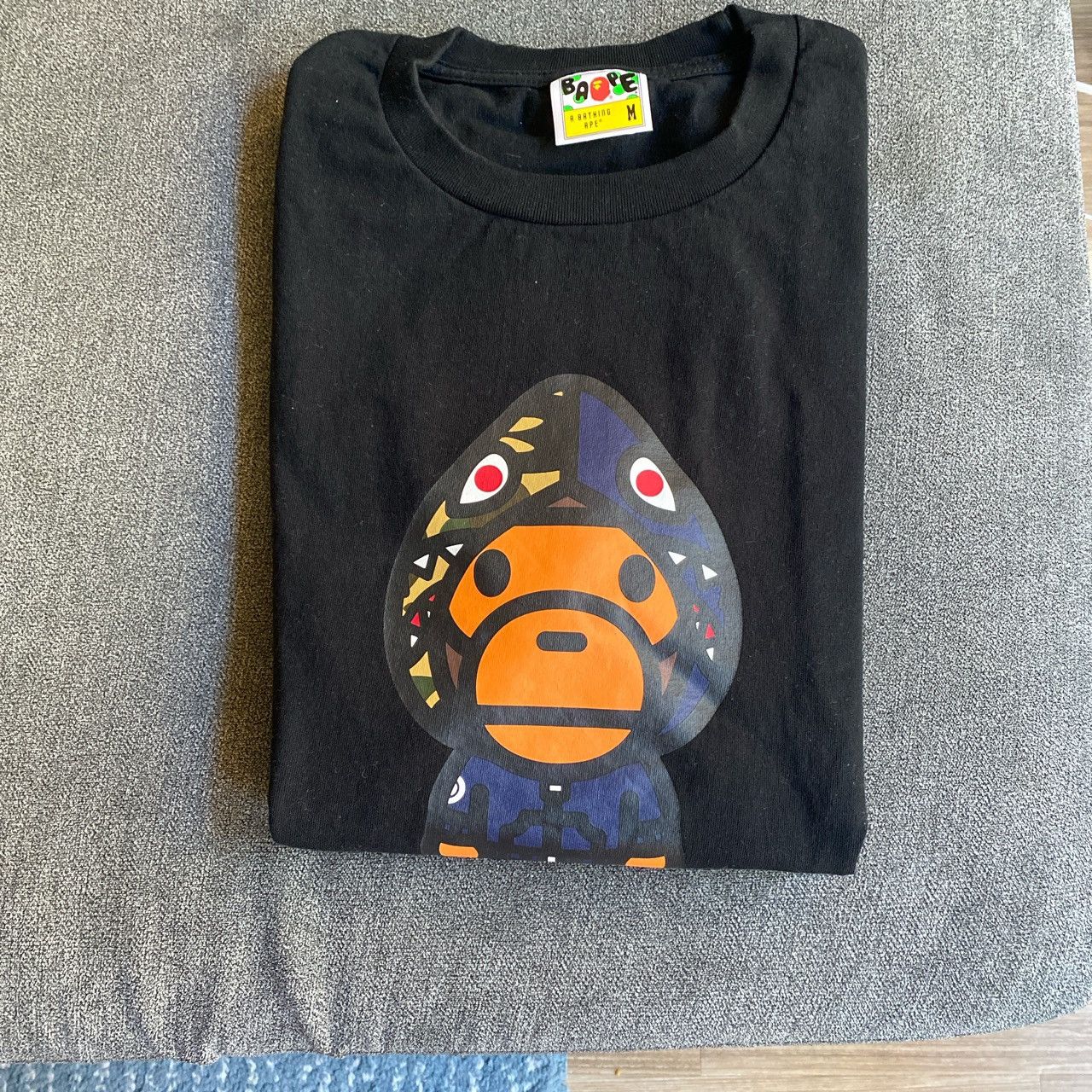 Bape Milo Shark Tee | Grailed