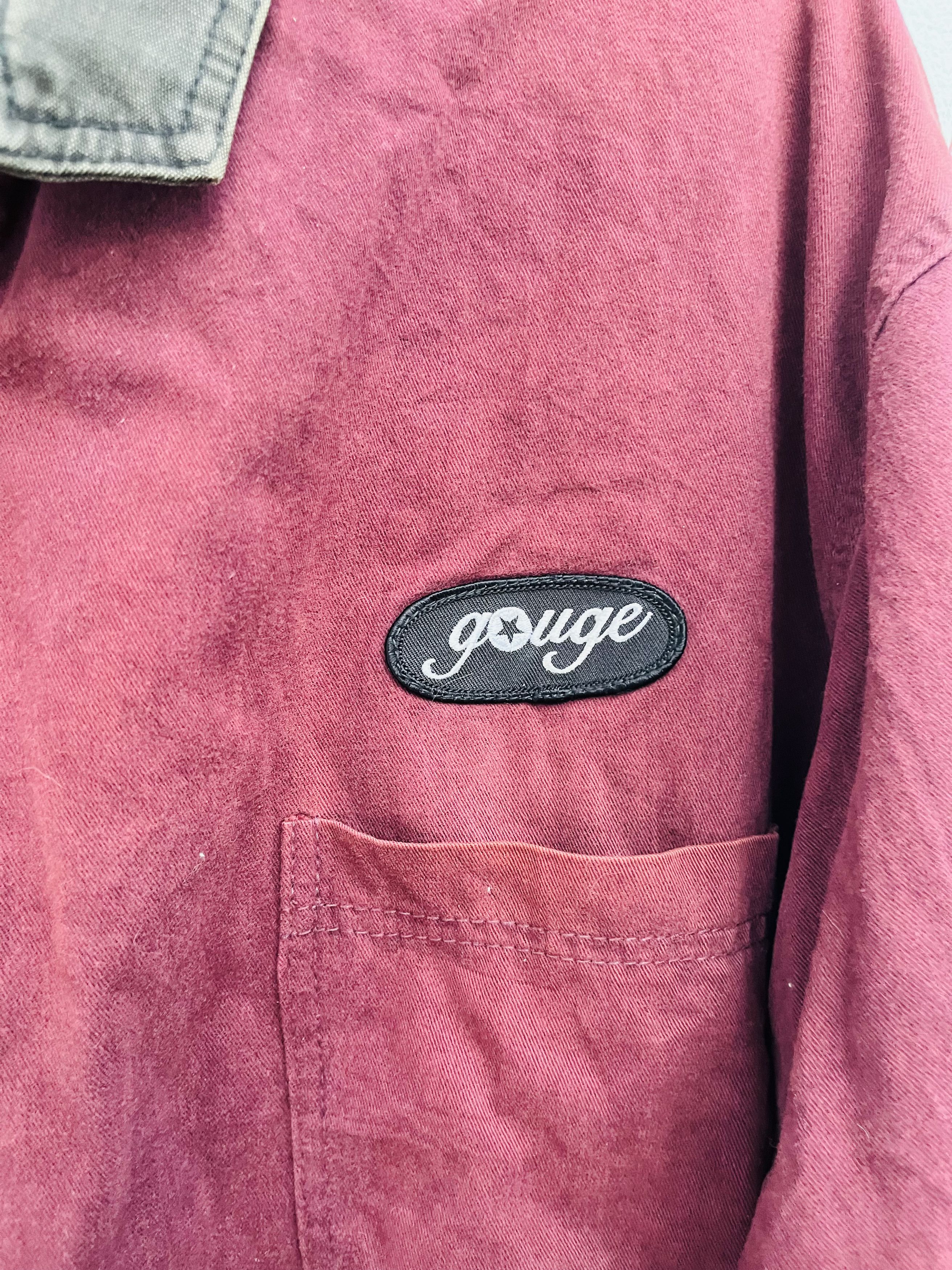 Japanese Brand × Vintage Vintage 00s Gouge Skateboard Streetwear Fashion Style Size US L / EU 52-54 / 3 - 7 Thumbnail