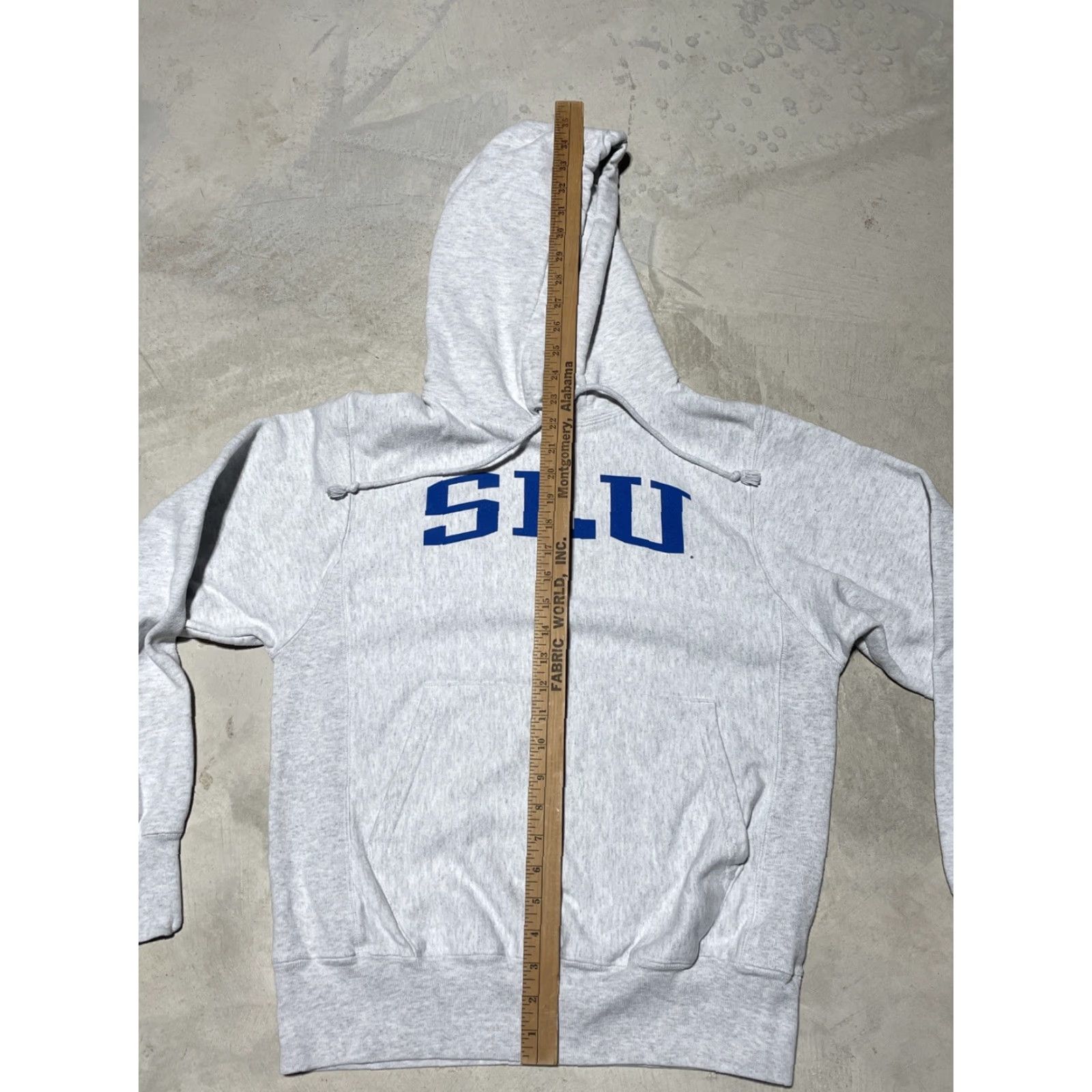 Champion VINTAGE Champion Reverse Weave Hoodie SLU Small St Louis University Basketball Crew Neck Men's 90s Retro College Gray Size US S / EU 44-46 / 1 - 5 Thumbnail