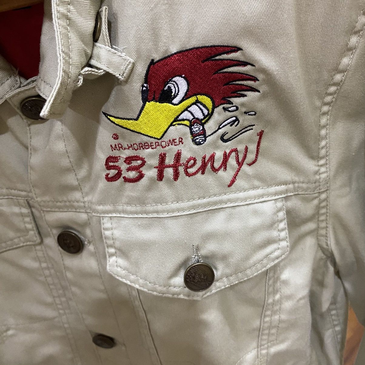 Vintage ☀️Vintage Rod & Custom embroidered logo racing jacket Size US M / EU 48-50 / 2 - 4 Thumbnail