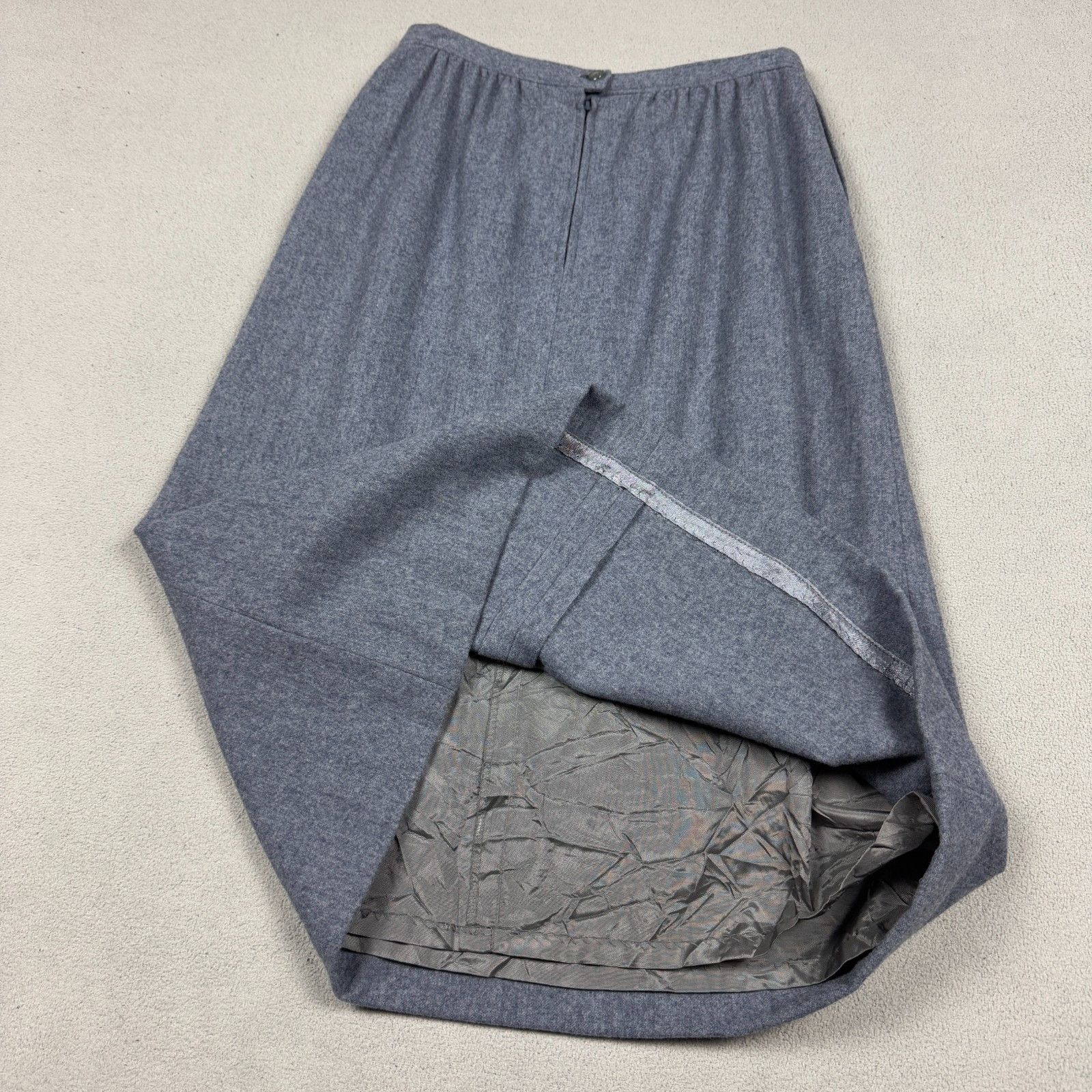 Pendleton Vintage Pendleton Wool Skirt Made in USA Talon Zipper 26 Size 26" / US 2 / IT 38 - 7 Thumbnail