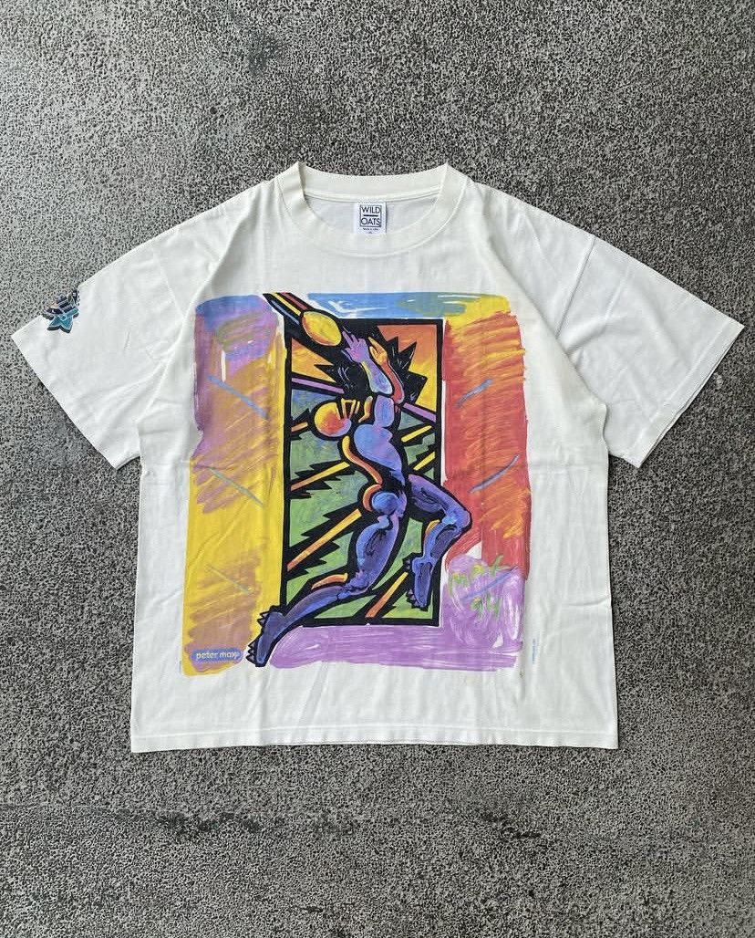 NFL Vintage 1993/94 NFL Super Bowl XXVIII Art Shirt by Peter Max Size US XL / EU 56 / 4 - 1 Thumbnail