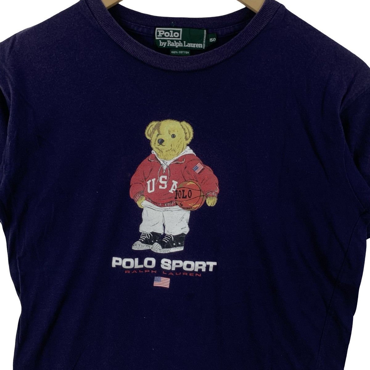 Polo Ralph Lauren Vintage 90s POLO RALPH LAUREN Polo Sport Bear Tee Shirt Top Size US S / EU 44-46 / 1 - 7 Thumbnail