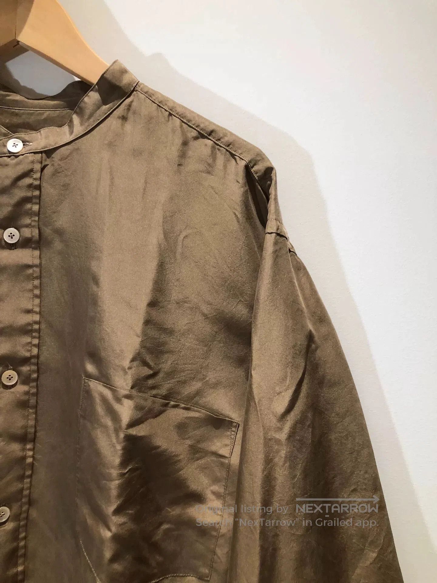 Comoli COMOLI Japan Silk Shirt. Size US L / EU 52-54 / 3 - 5 Thumbnail