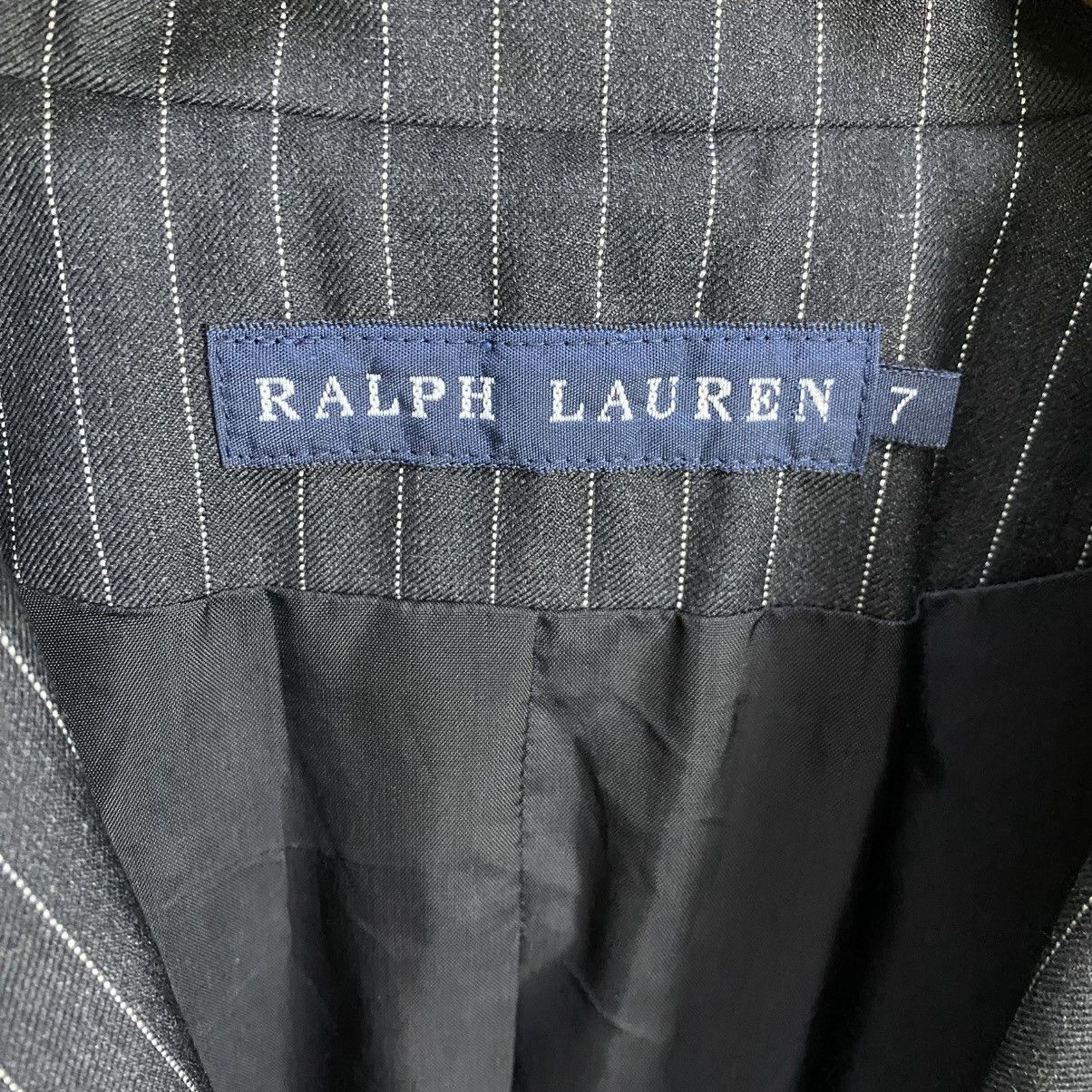 Polo Ralph Lauren × Ralph Lauren × Vintage Ralph Lauren blazer coat stripes Size XXS / US 00 / IT 34 - 10 Thumbnail