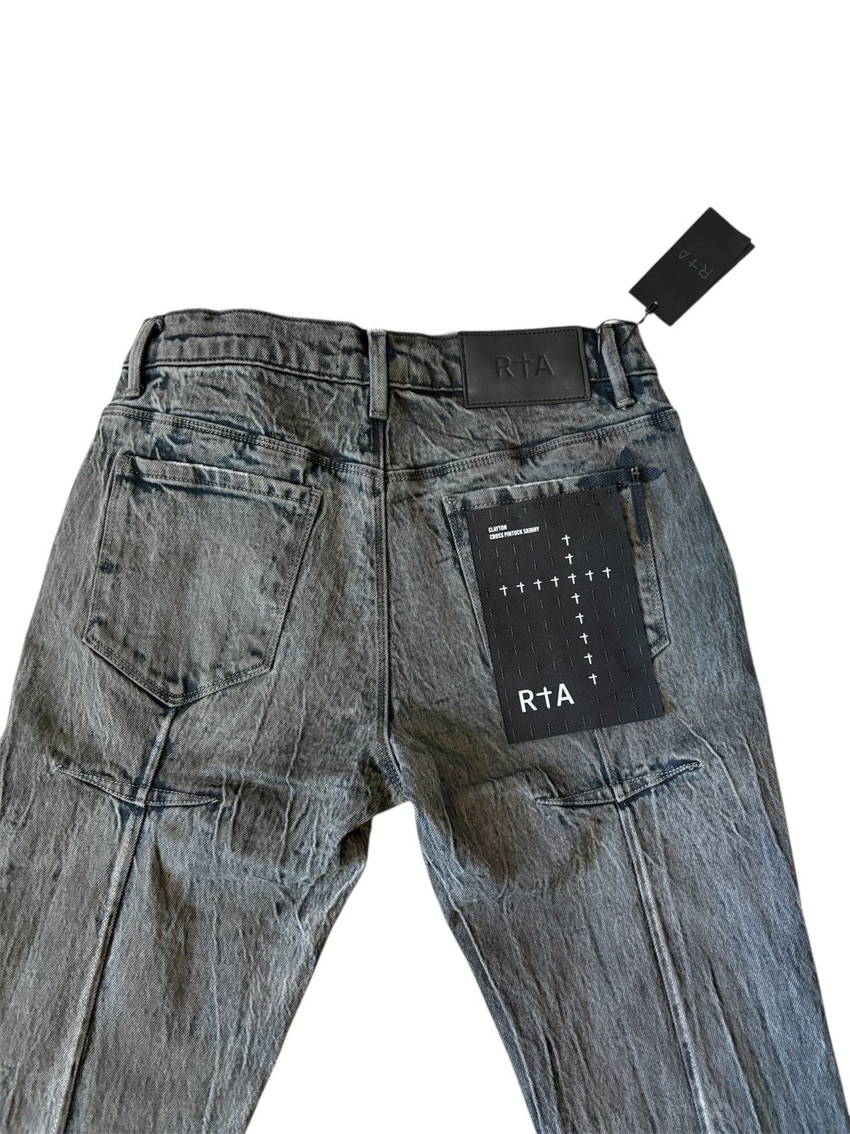Rta Blue wax coated rta jeans Size US 30 / EU 46 - 6 Thumbnail