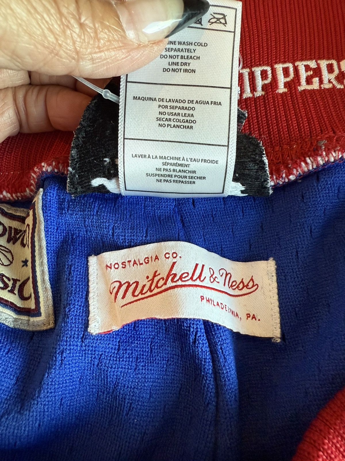 Just Don × Mitchell & Ness Just Don Clippers mesh shorts Size US 40 / EU 56 - 6 Thumbnail