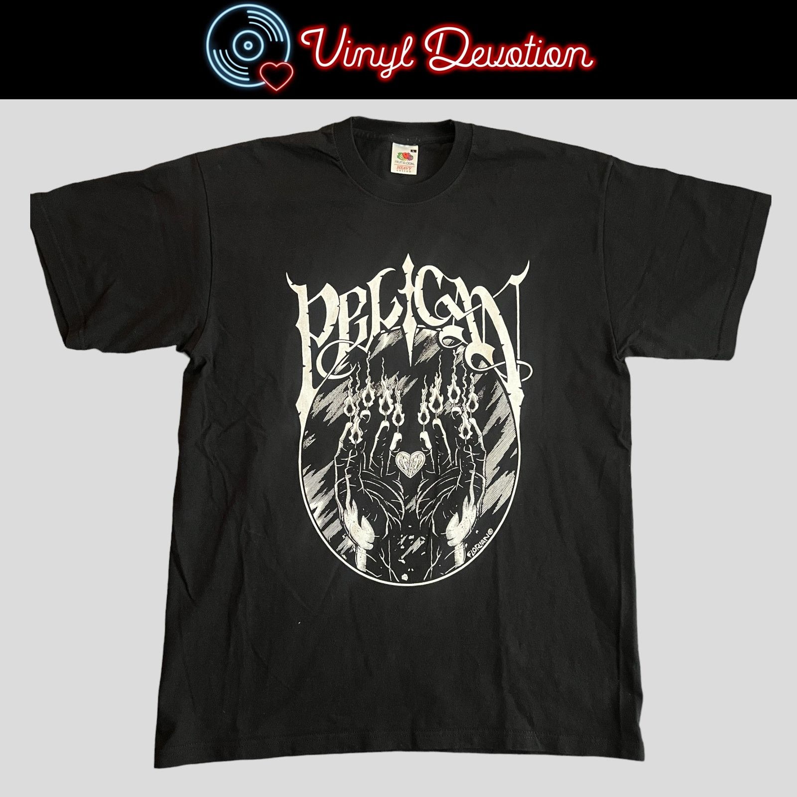 Band Tees Pelican Band Hand Candles Florian Artwork T-Shirt Size L Size US L / EU 52-54 / 3 - 1 Thumbnail