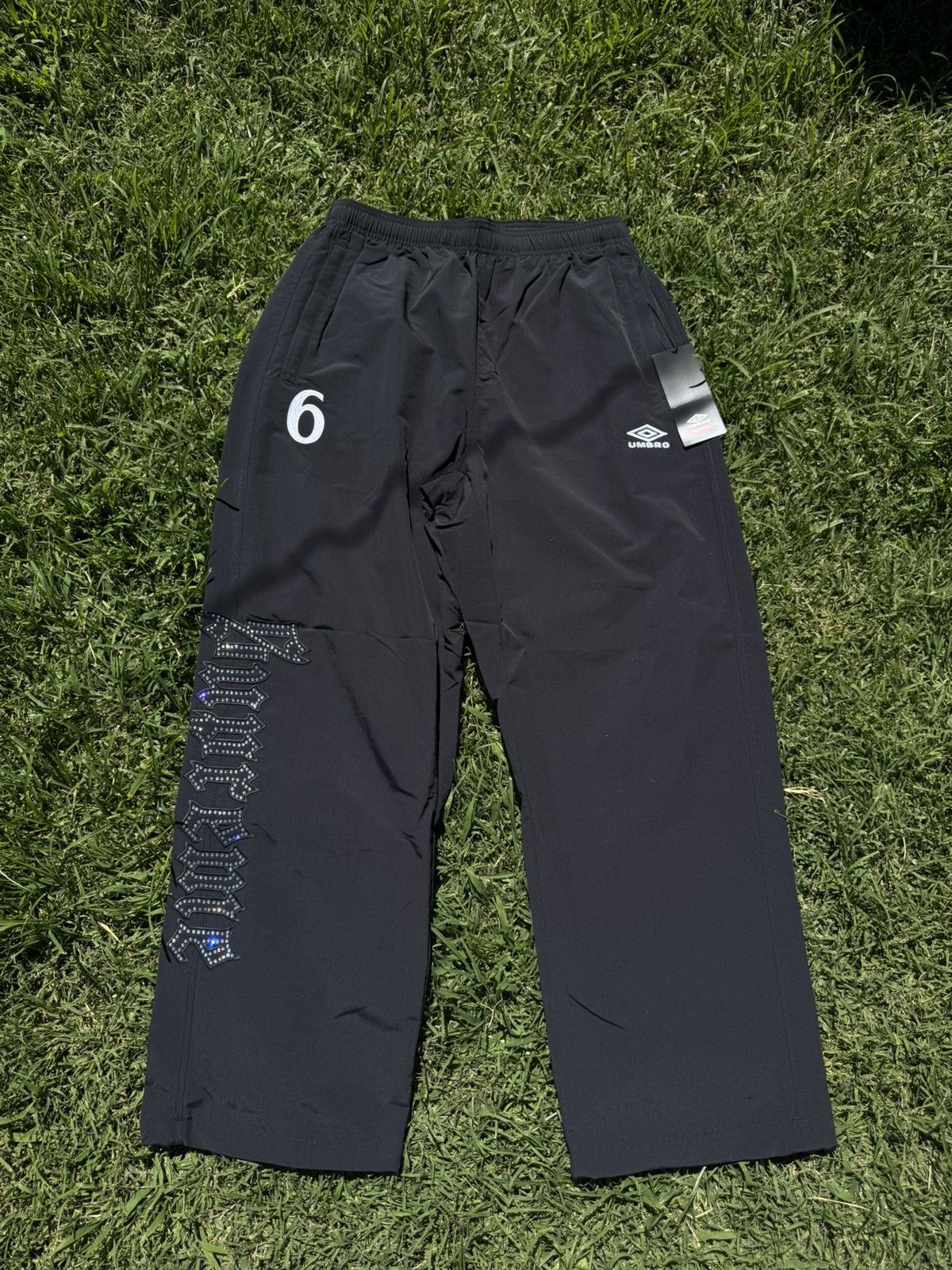 Supreme Supreme x Umbro Rhinestone Track Pant | Grailed