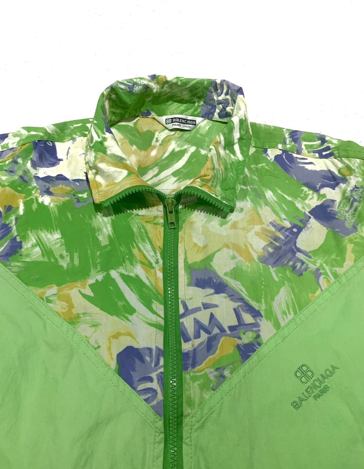 Balenciaga × Vintage Vintage Balenciaga Short Sleeve Jacket Size US M / EU 48-50 / 2 - 3 Thumbnail