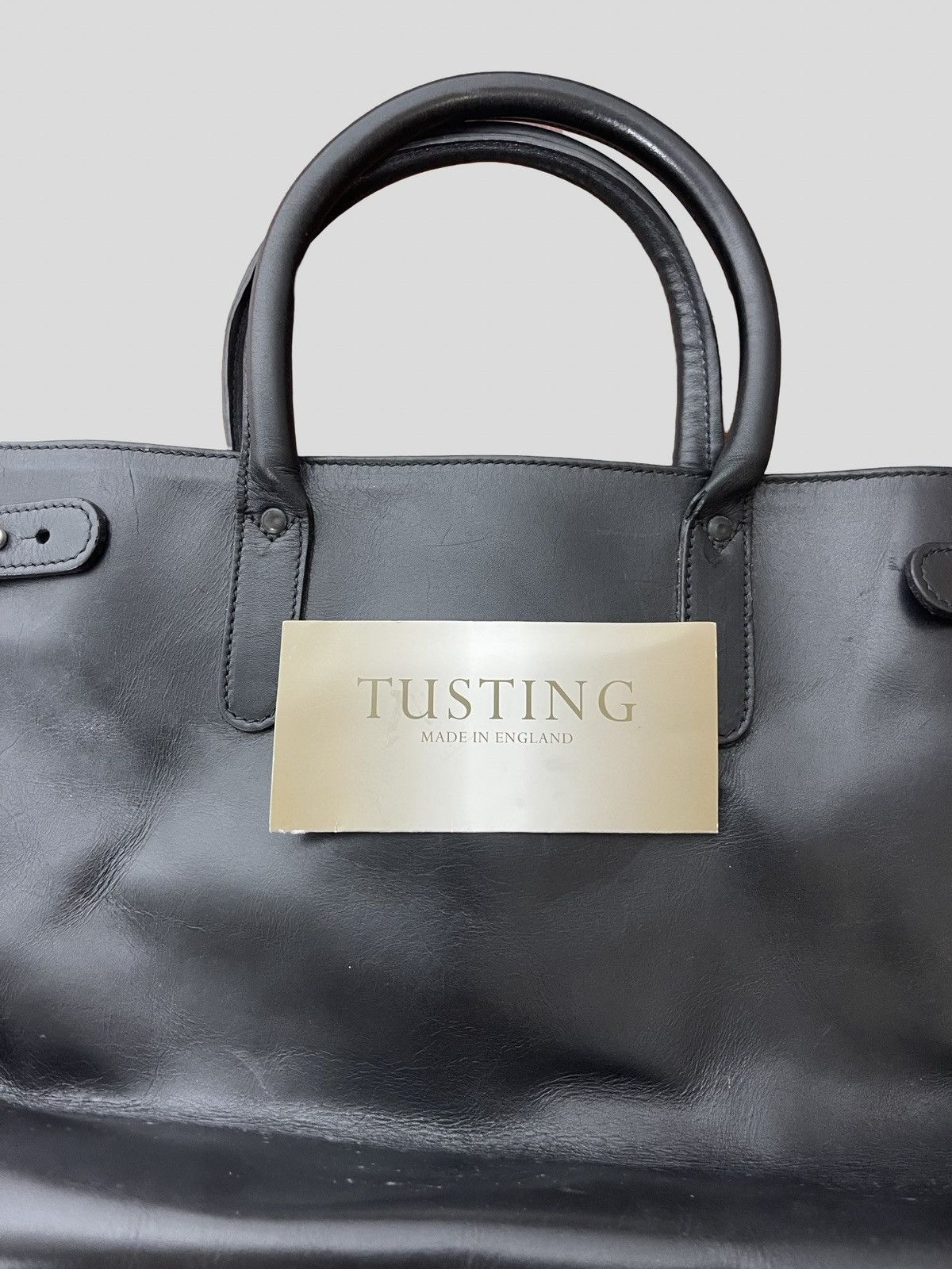 Leather Rare!🔥 Tusting England Leather Bag / Nice Design Size ONE SIZE - 5 Thumbnail