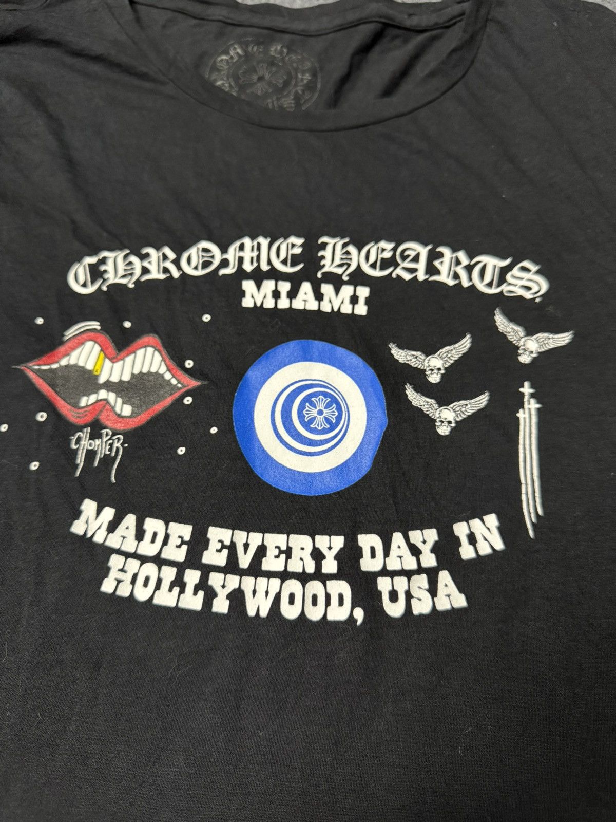 Chrome Hearts Chrome Hearts - Matty Boy Miami Exclusive Tee Size XS / US 0-2 / IT 36-38 - 6 Thumbnail