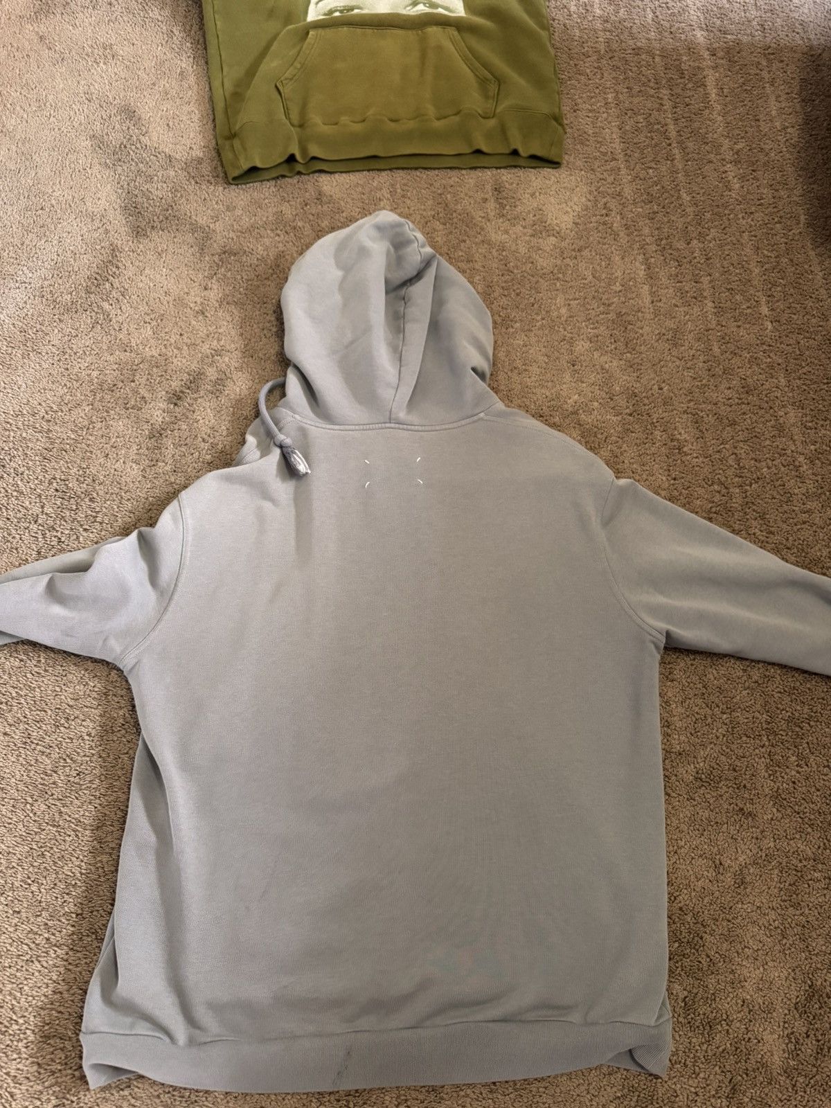 Maison Margiela Maison Margiela Stereotype Patch Hoodie Slate Grey US Large Size US L / EU 52-54 / 3 - 4 Thumbnail