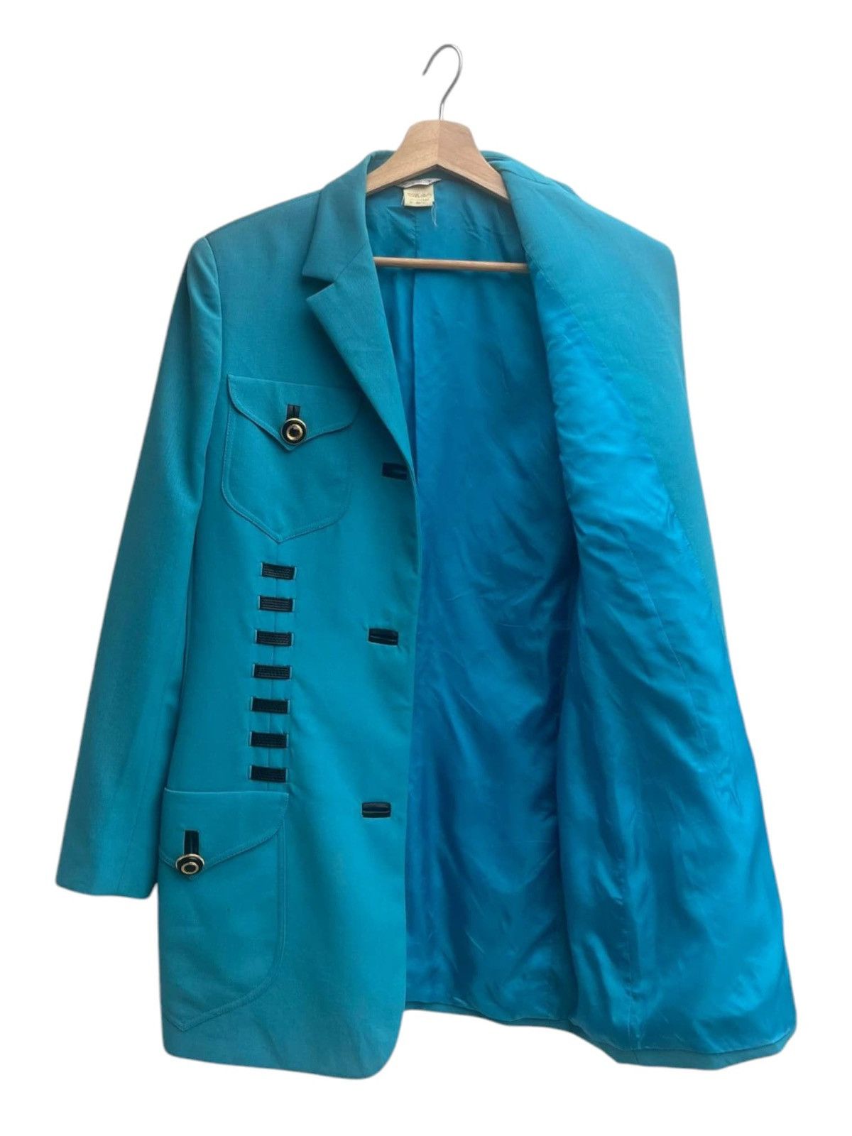 Versace Archive 90’s Gianni Versace Couture Runway Collection Jacket Size XS / US 0-2 / IT 36-38 - 4 Thumbnail