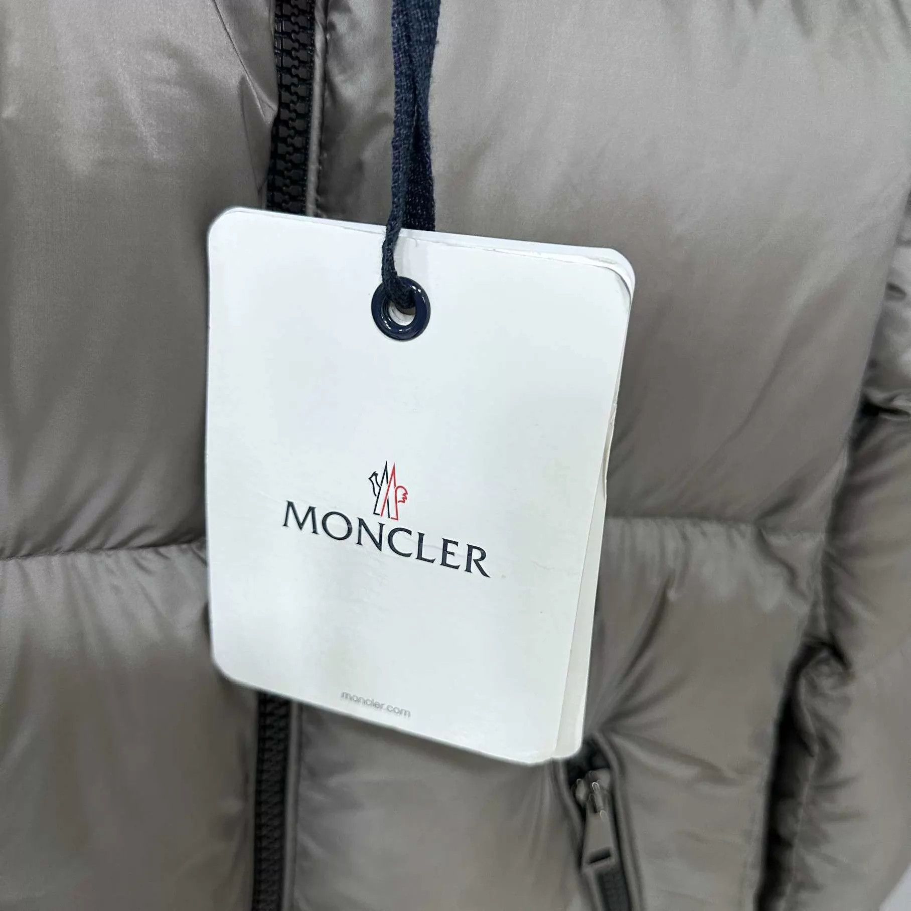 Moncler Moncler Fourmi Gray Hooded Down Coat 1 Size S / US 4 / IT 40 - 5 Thumbnail
