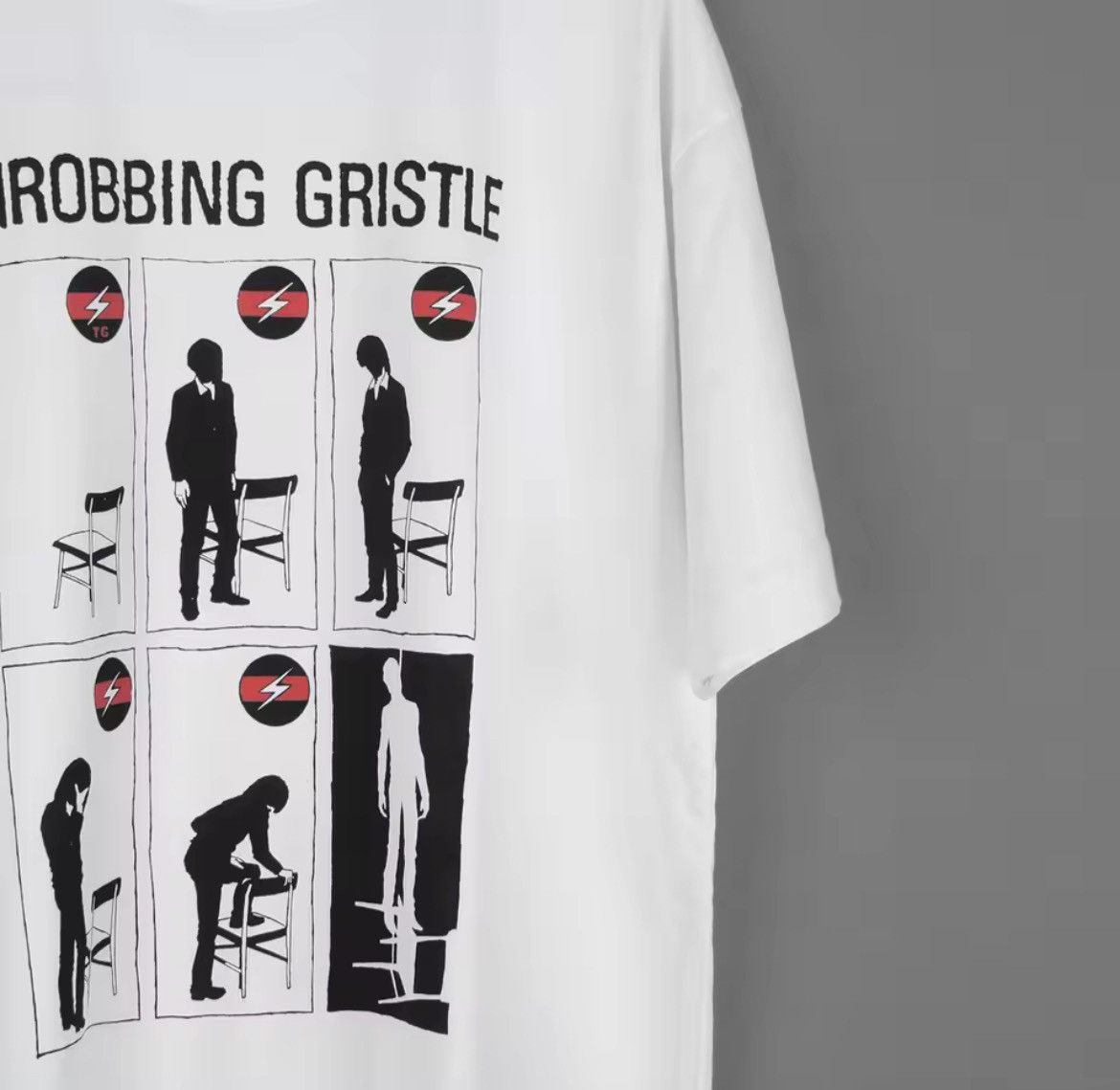Vintage Throbbing Gristle Graphic Printed Cotton Tshirt Size US XL / EU 56 / 4 - 2 Thumbnail